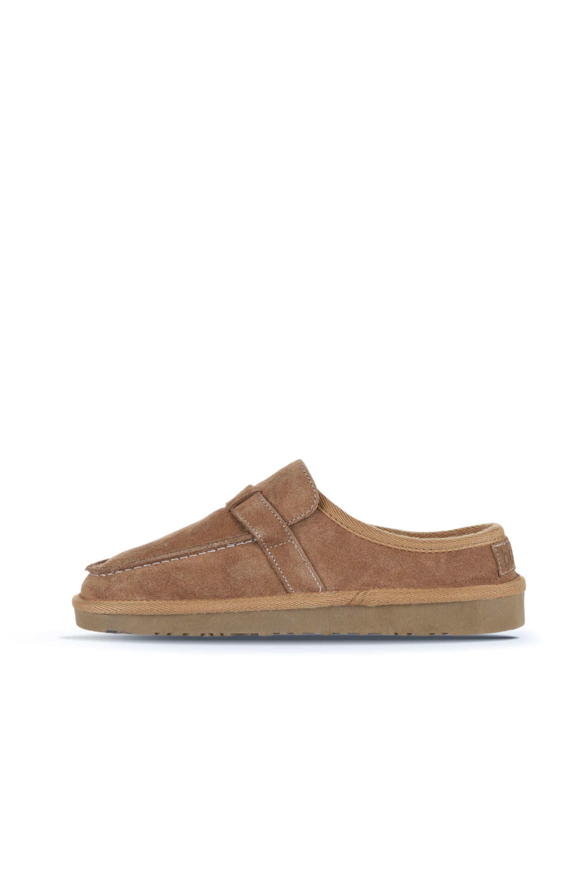 Bueno Women's Leather Flat Slipper