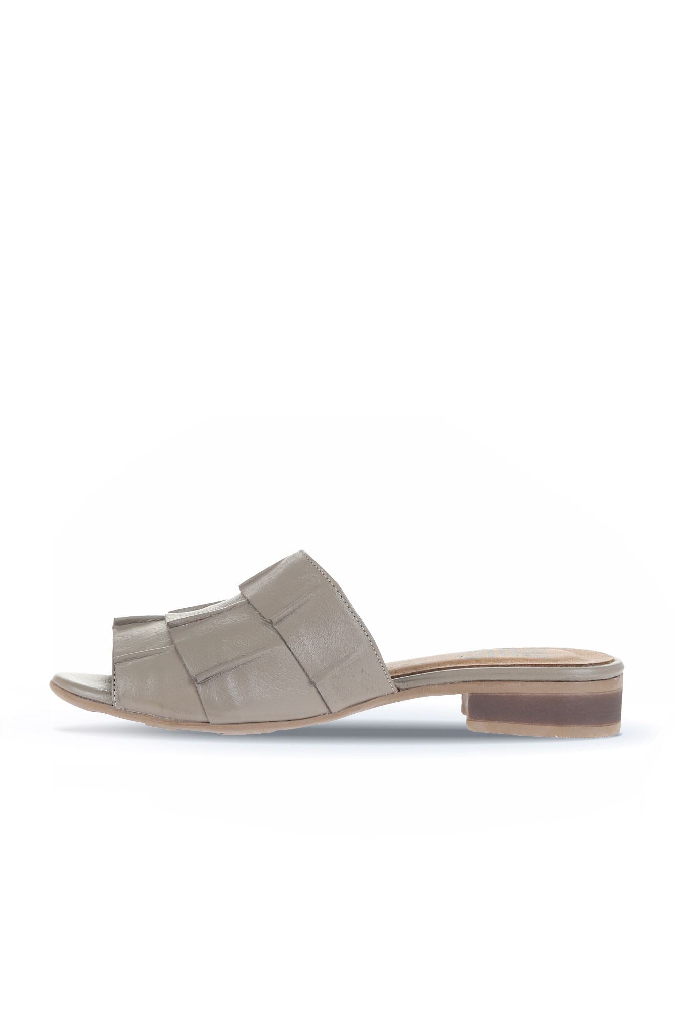 Bueno Women's Leather Flat Slipper