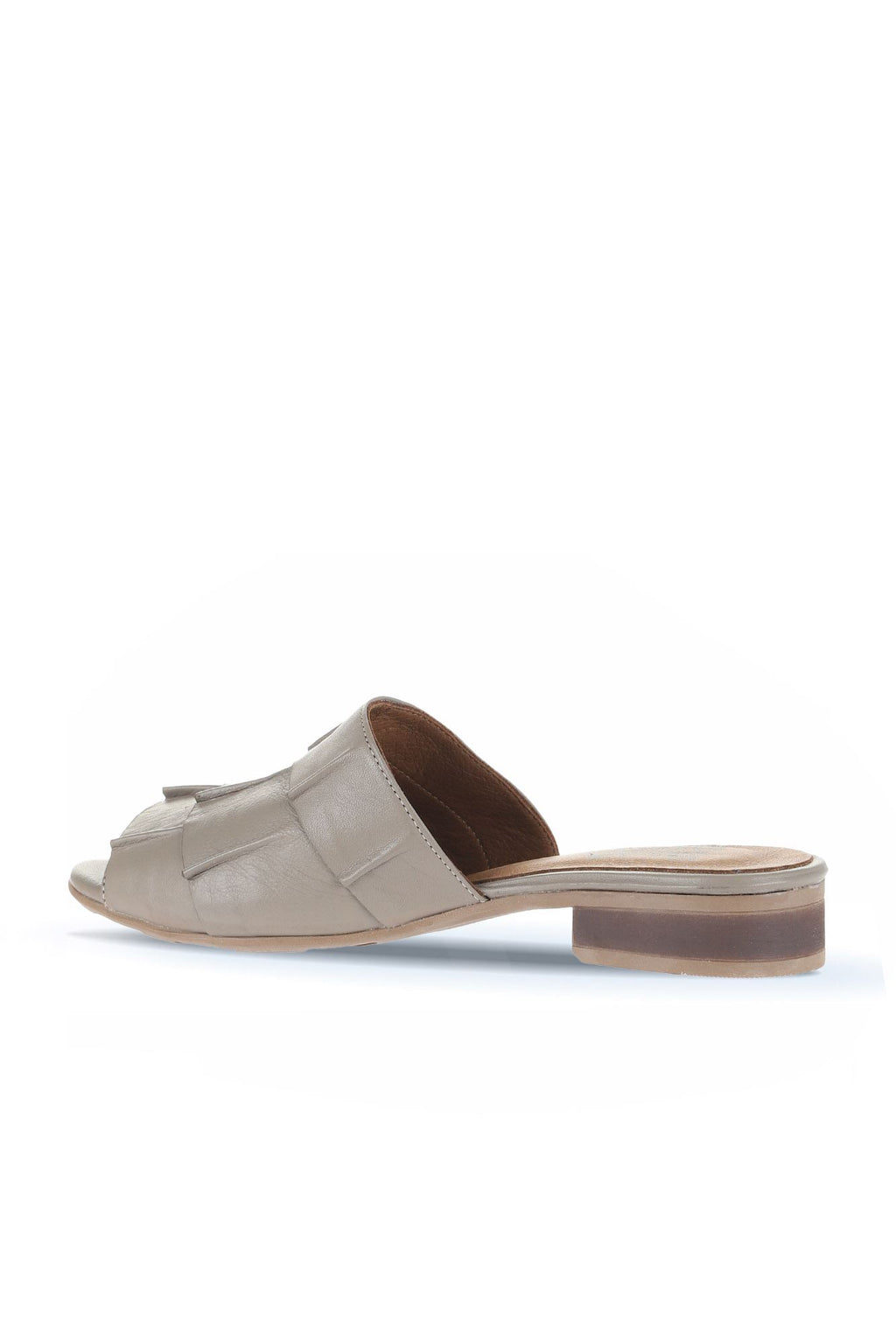 Bueno Women's Leather Flat Slipper