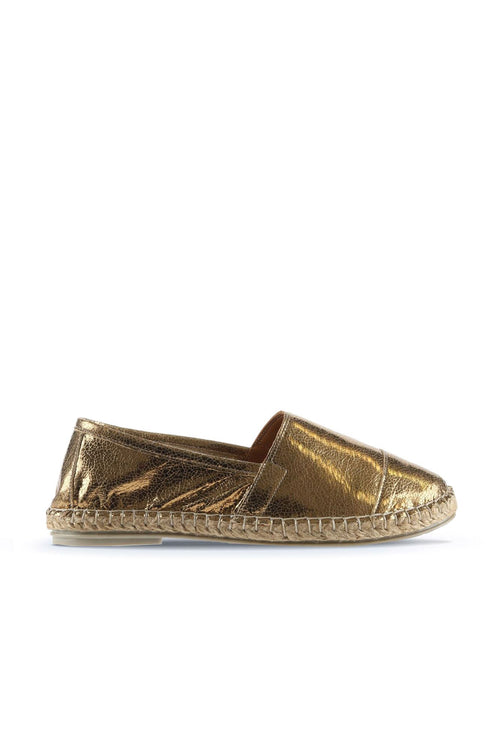 Bueno women's  in bronze shiny leather