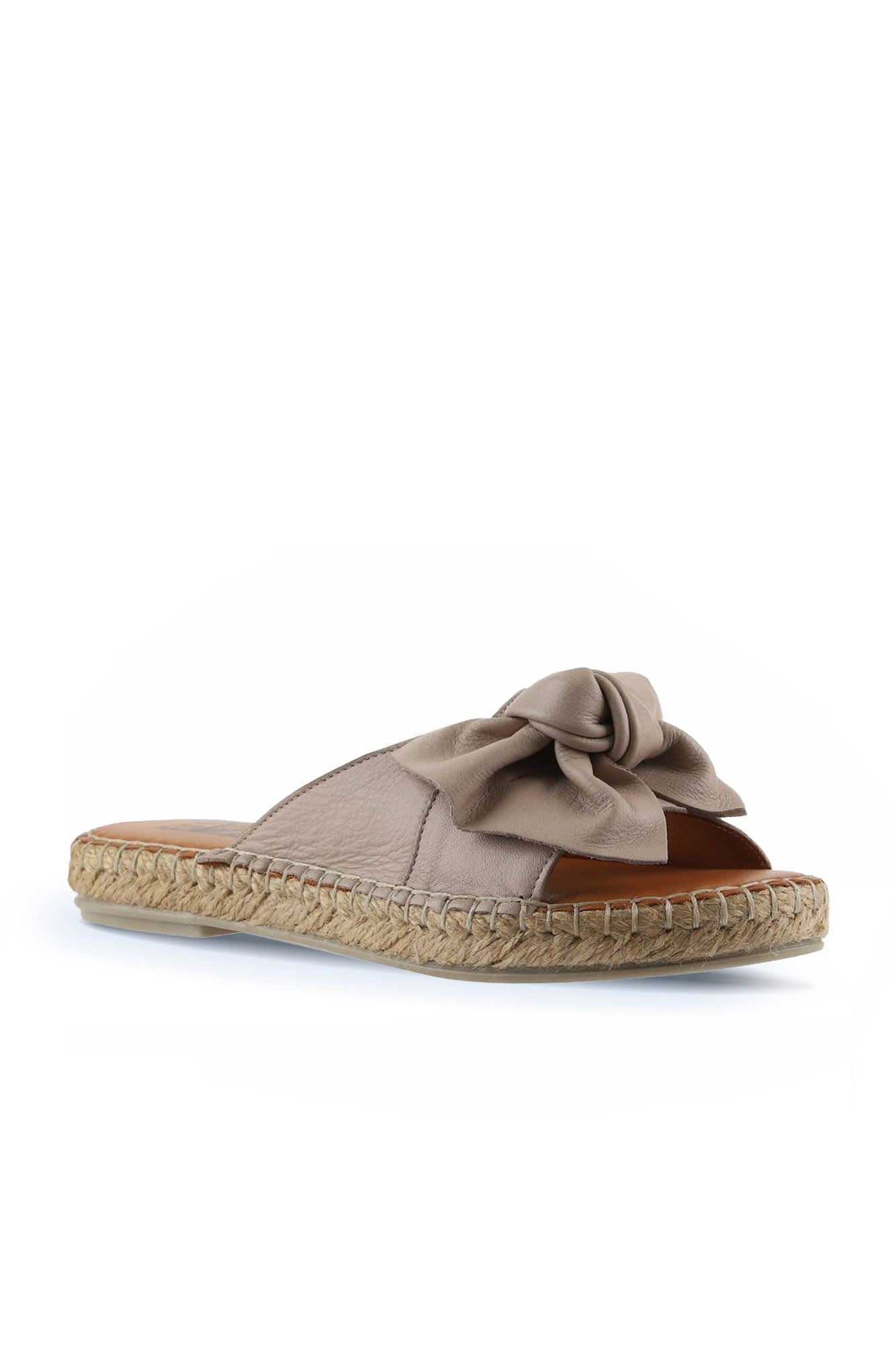 Bueno Women's Leather Espadrille Slipper