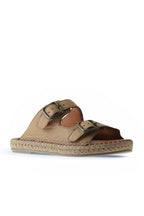 Bueno Women's Leather Flat Slipper