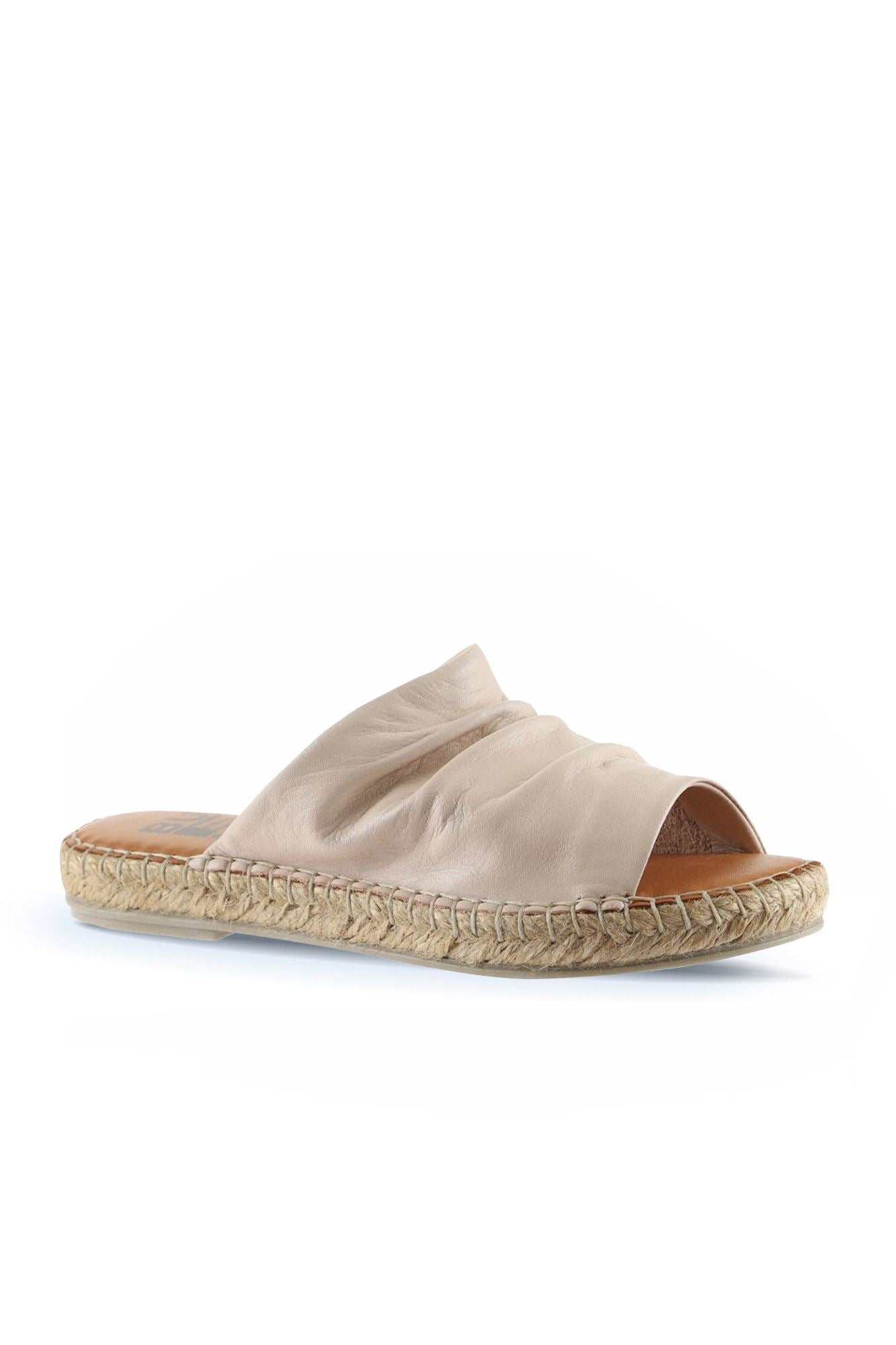 Bueno Women's Leather Espadrille Slipper