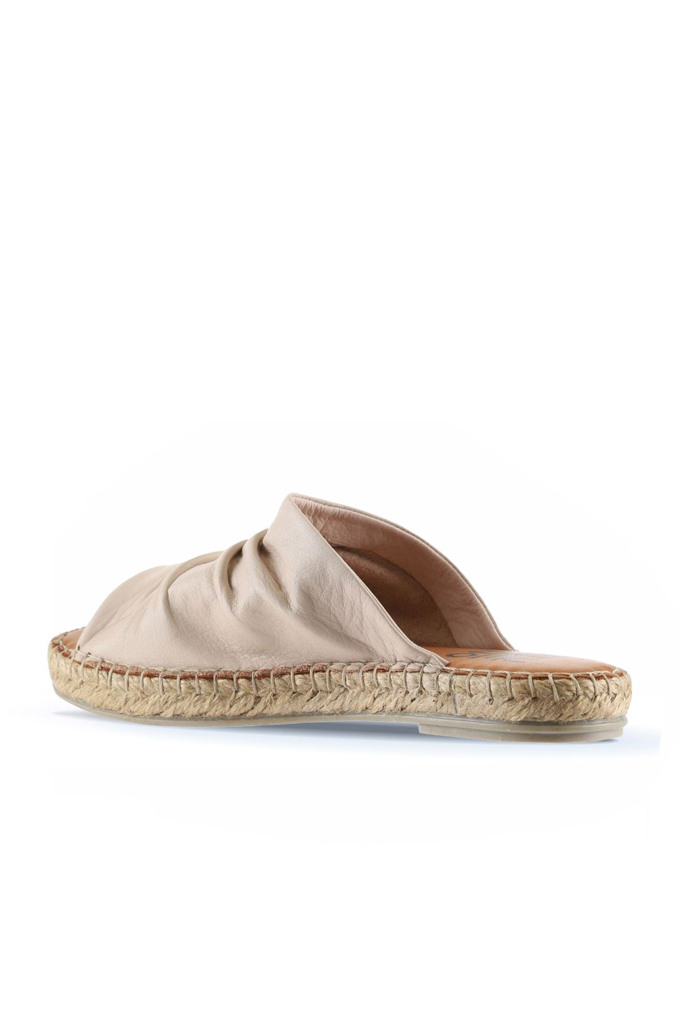 Bueno Women's Leather Espadrille Slipper