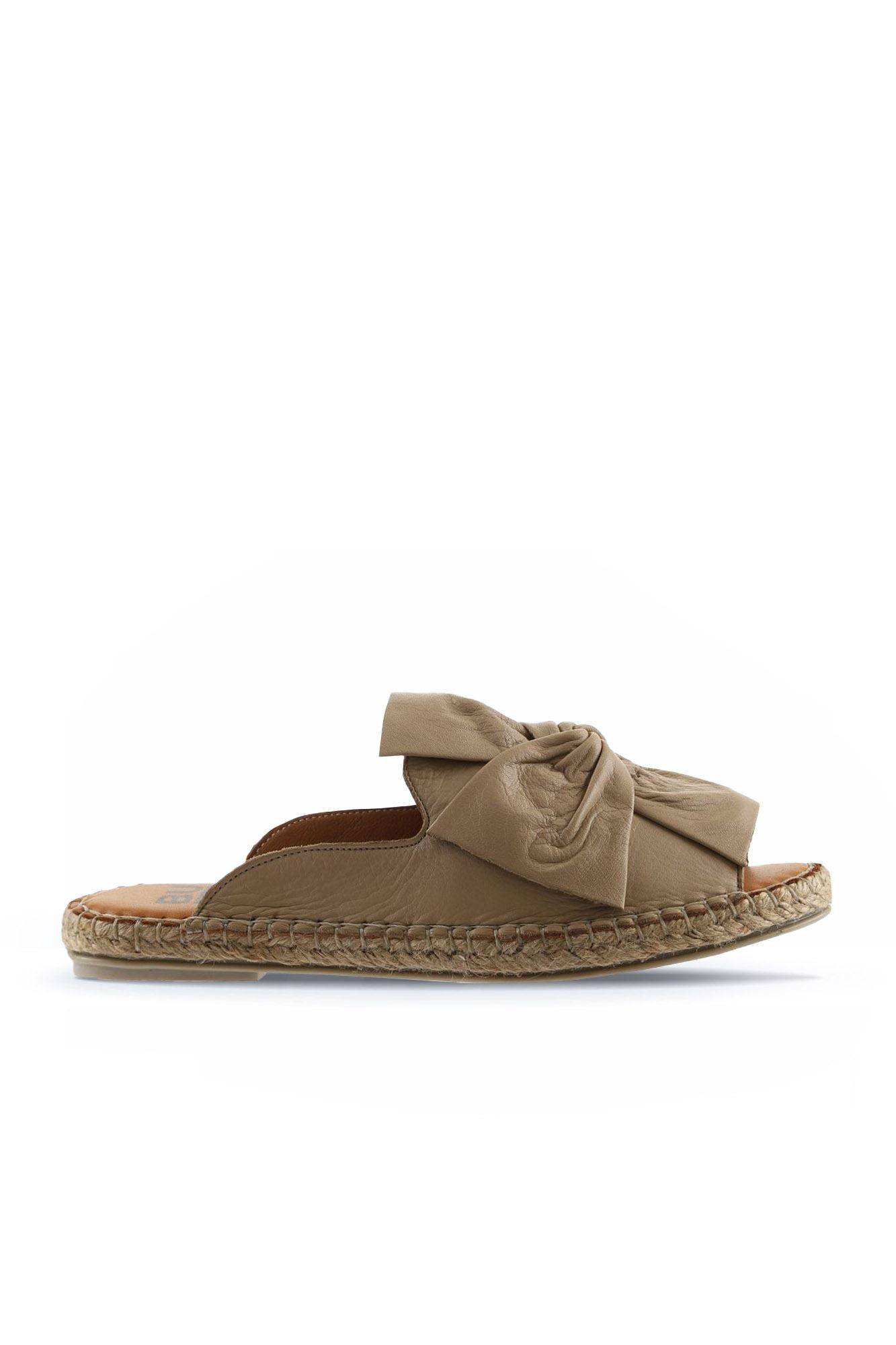 Bueno Women's Leather Espadrille Slipper