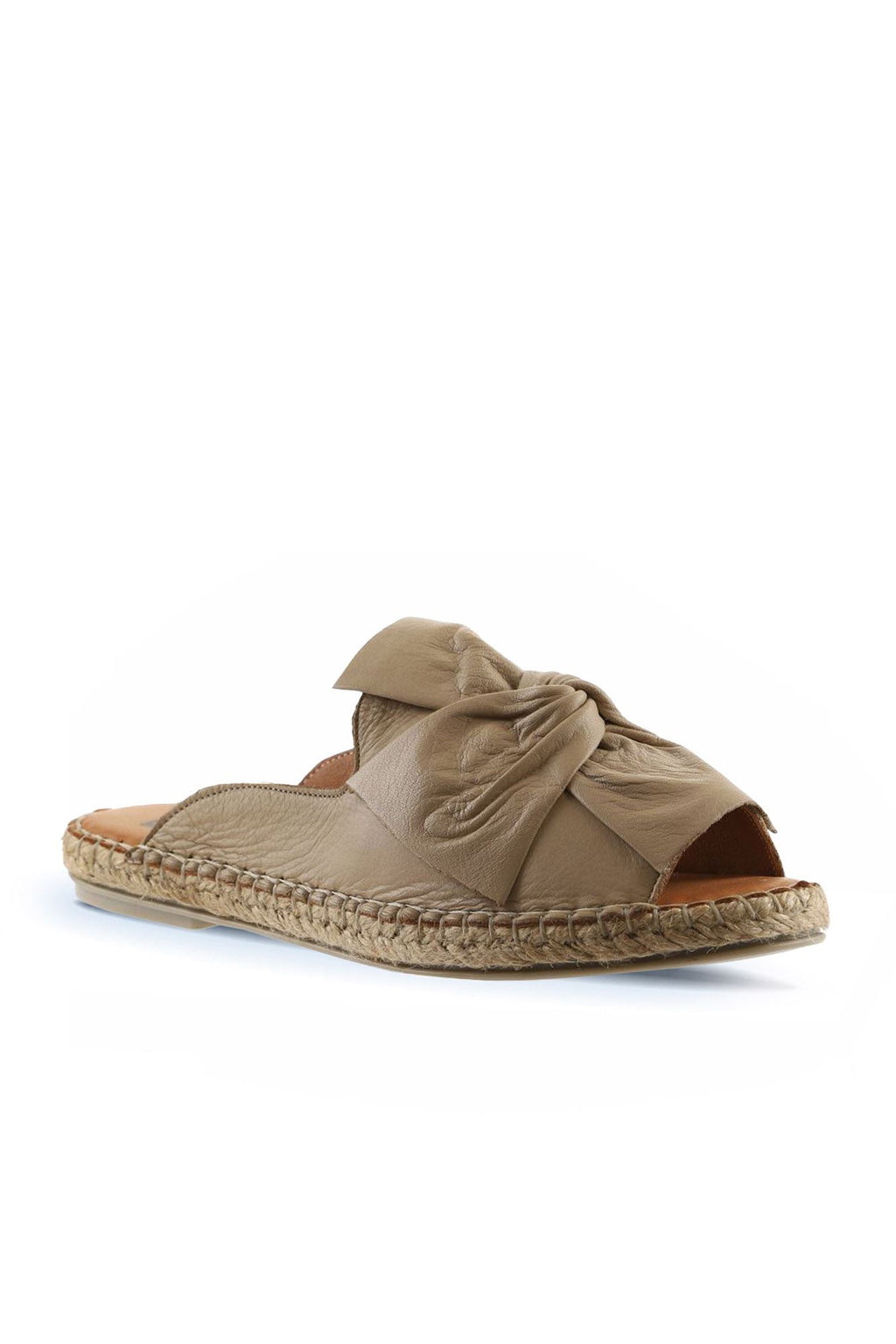 Bueno Women's Leather Espadrille Slipper