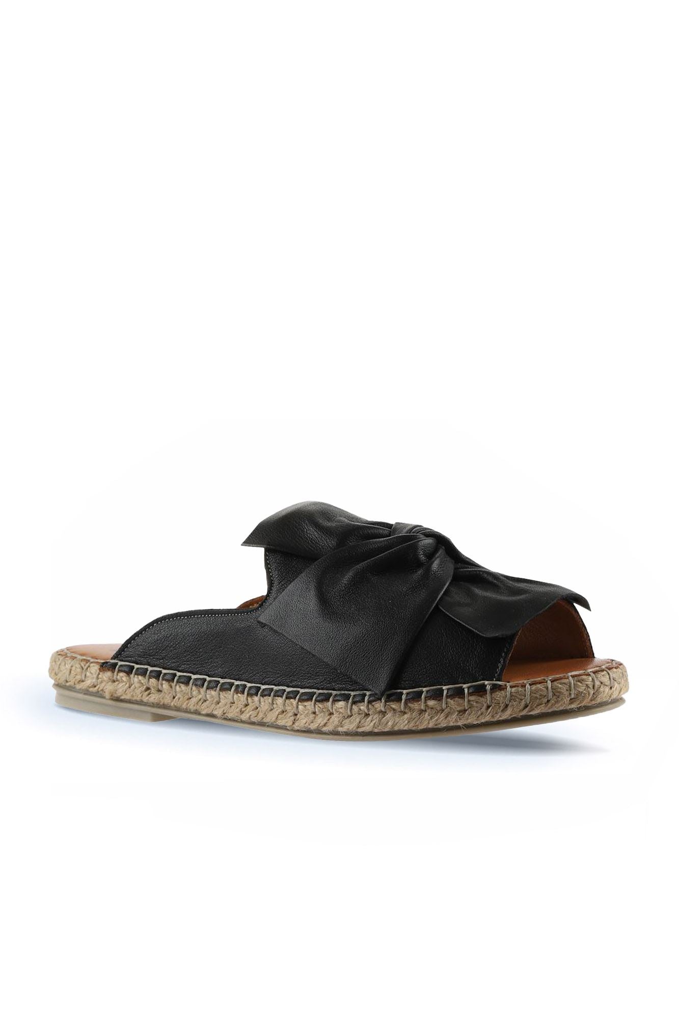 Bueno Women's Leather Espadrille Slipper
