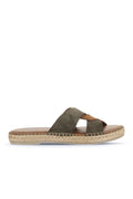Bueno Women's Leather Espadrille Slipper