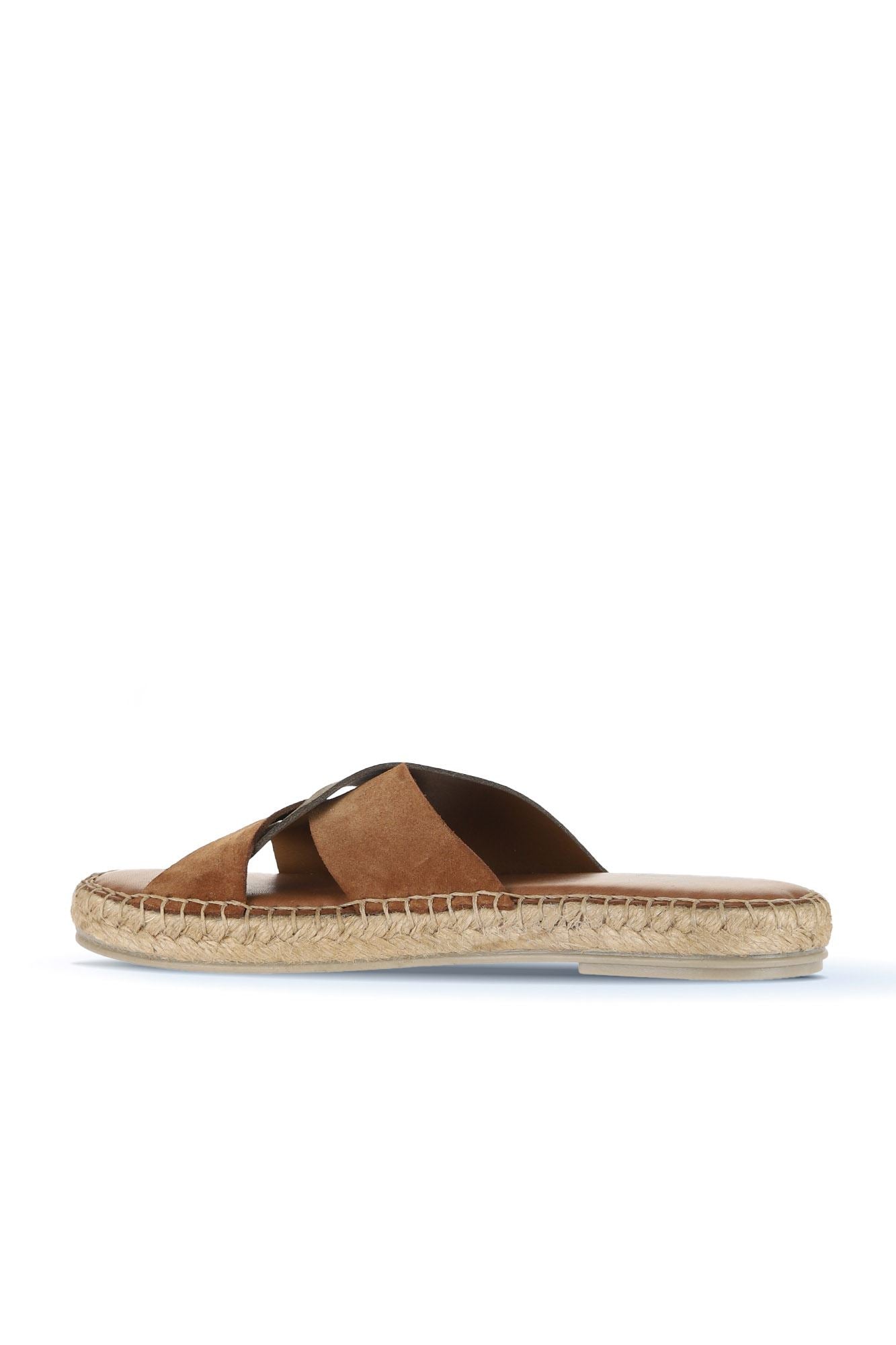 Bueno Women's Leather Espadrille Slipper