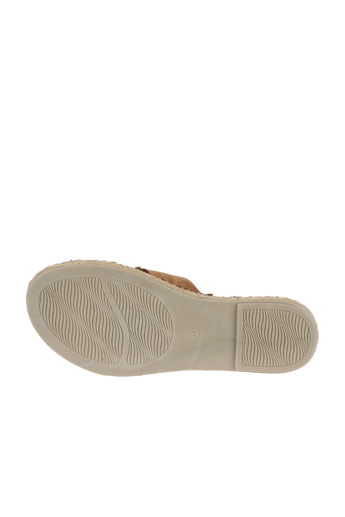 Bueno Women's Leather Espadrille Slipper