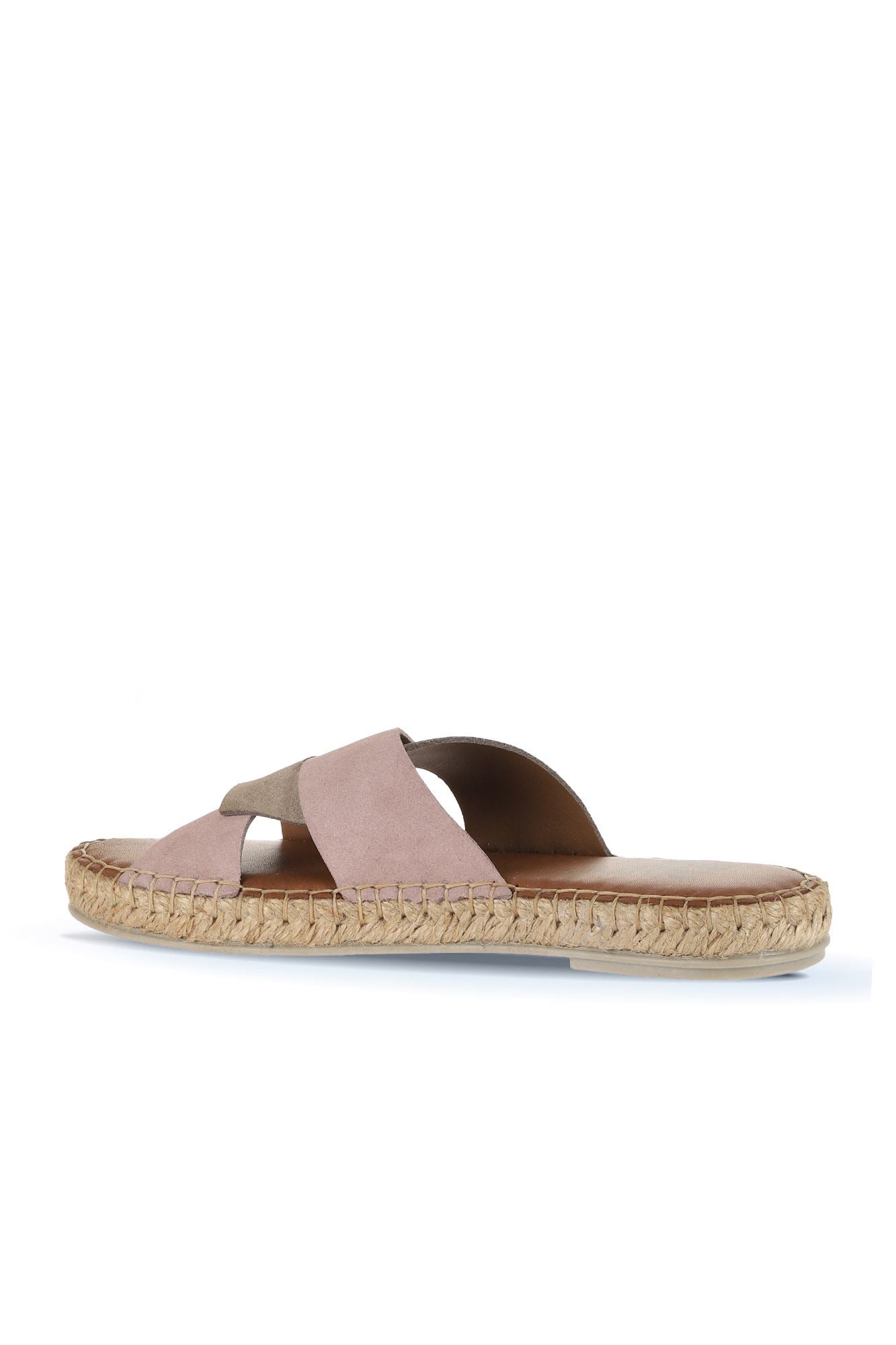 Bueno Women's Leather Espadrille Slipper