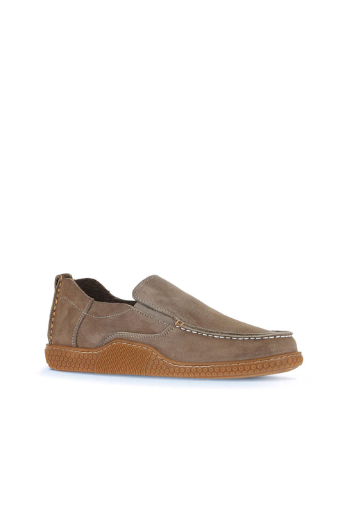 Bueno 's  in gray suede
