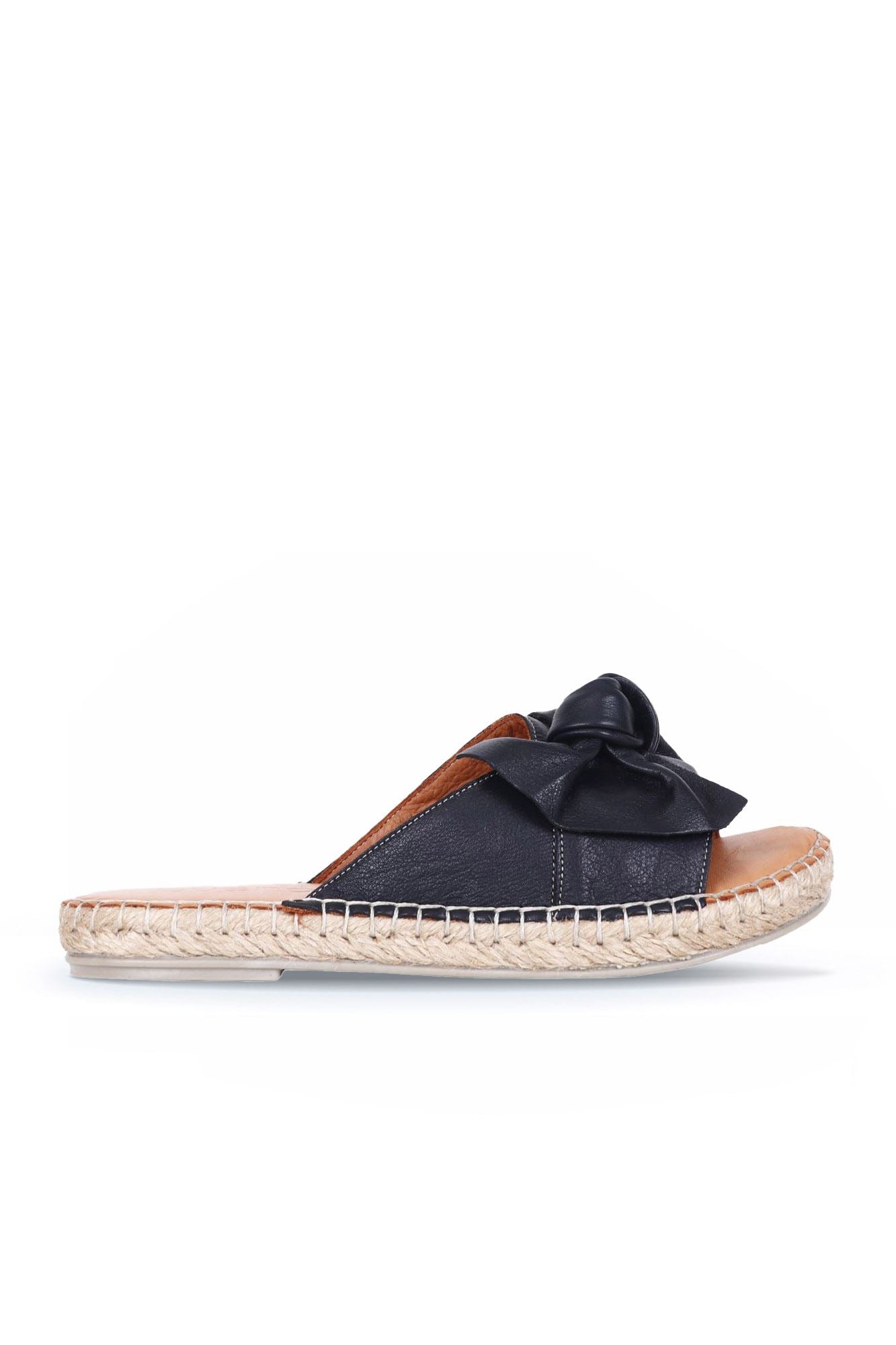 Bueno Women's Leather Espadrille Slipper