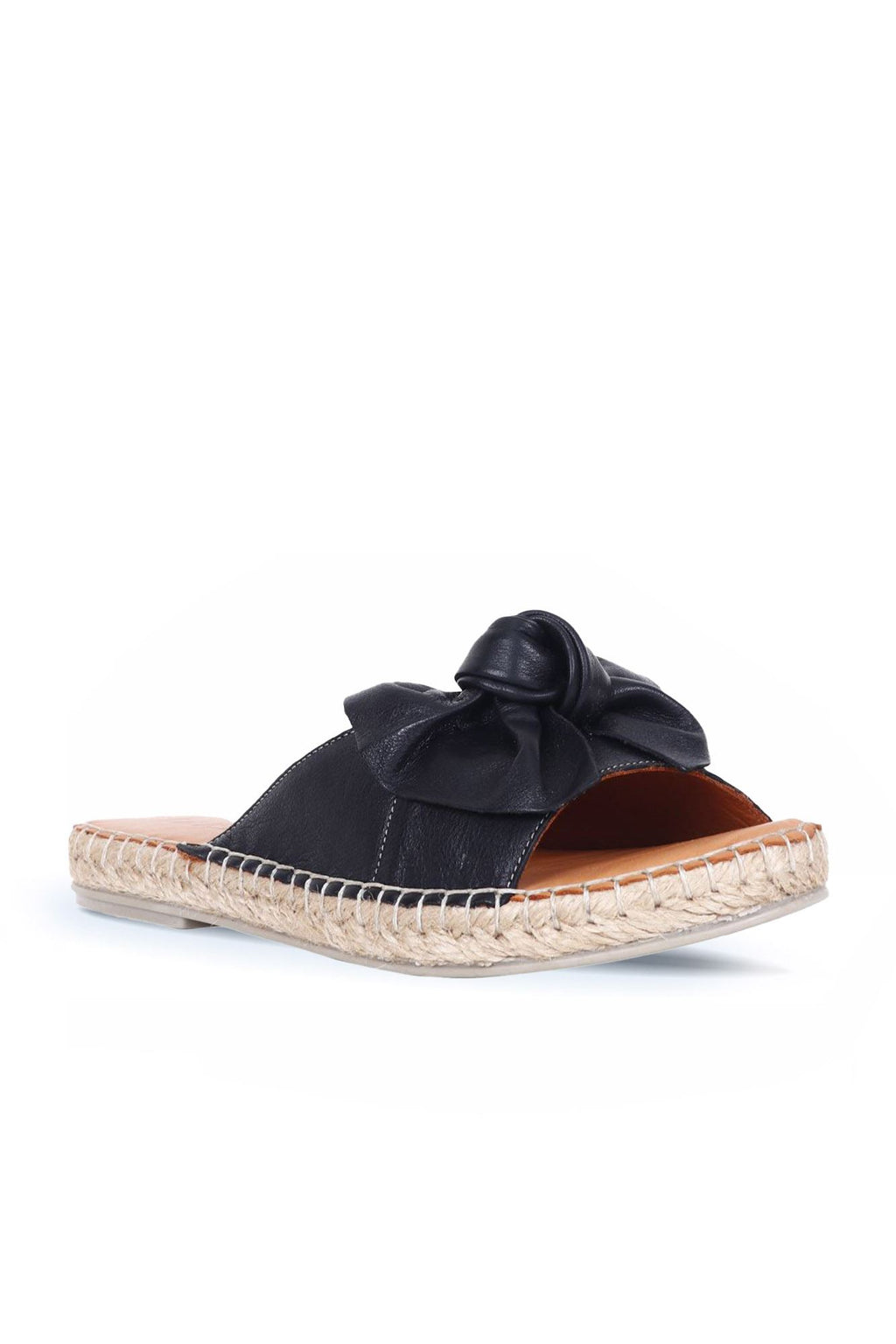 Bueno Women's Leather Espadrille Slipper