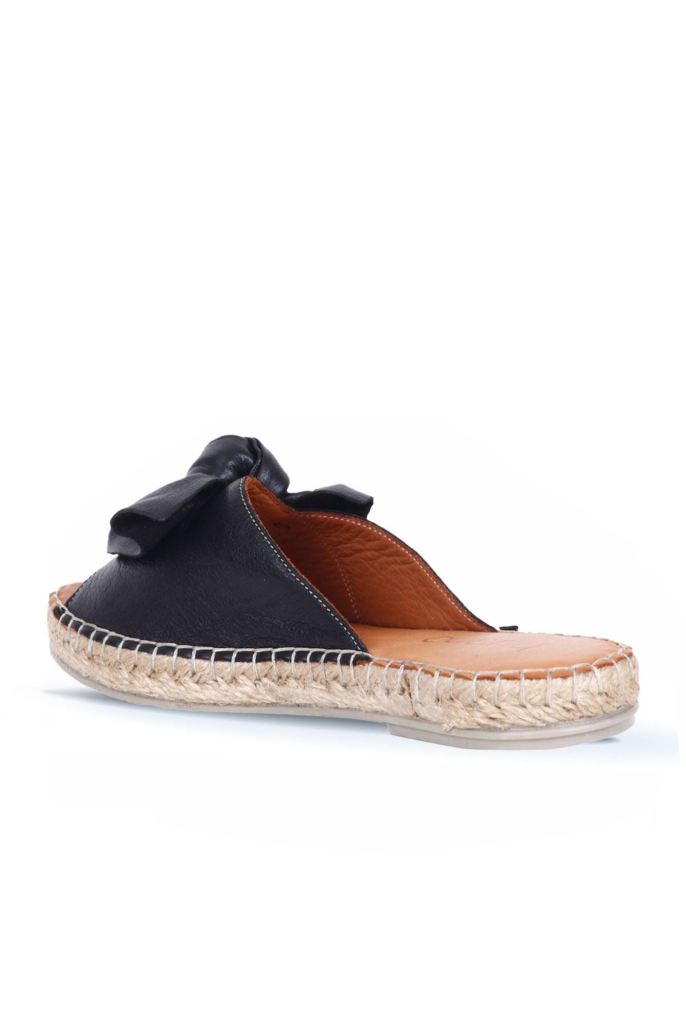 Bueno Women's Leather Espadrille Slipper