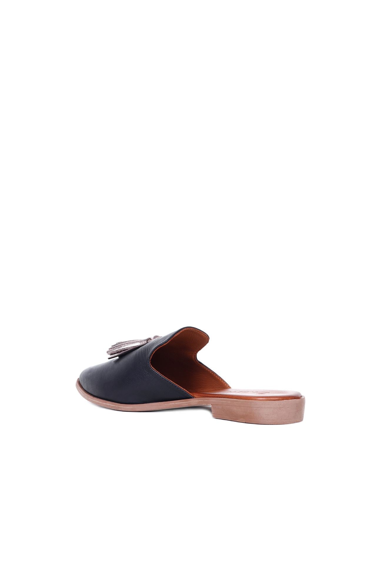 Bueno Women's Leather Flat Slipper