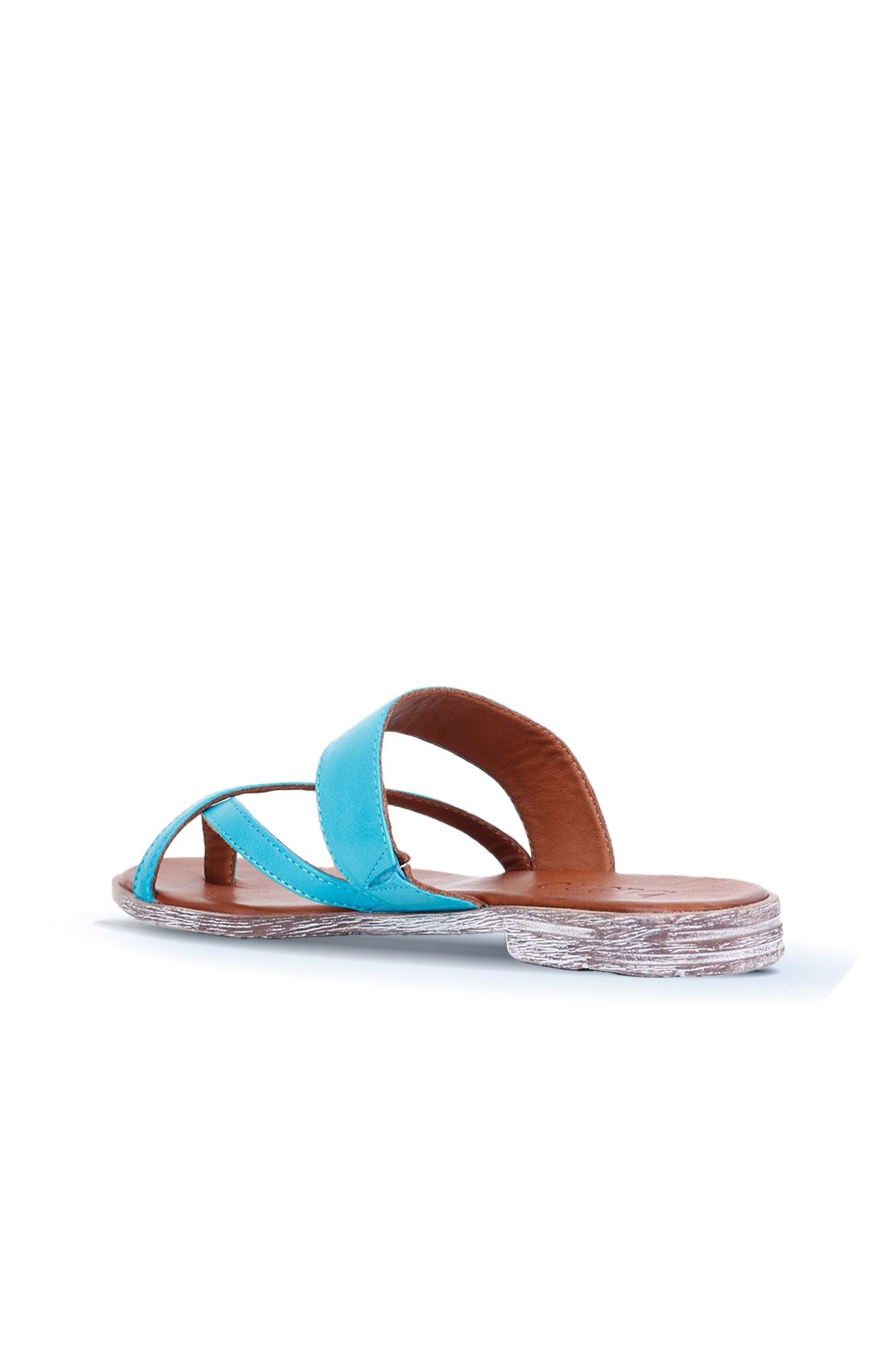 Bueno Women's Leather Flip-Flop Slipper