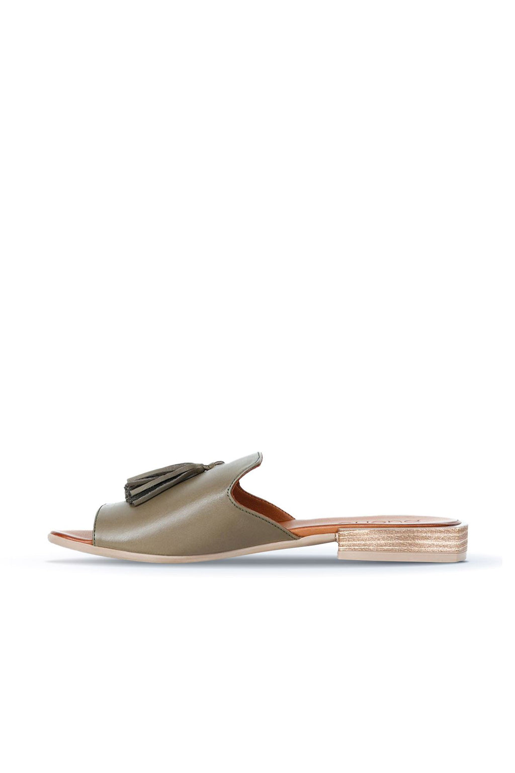 Bueno Women's Leather Flat Sandal