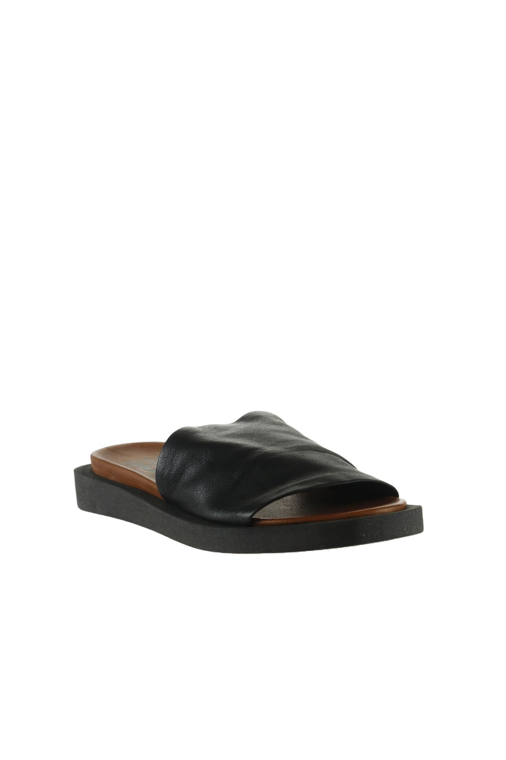 Bueno Women's Leather Flat Slipper