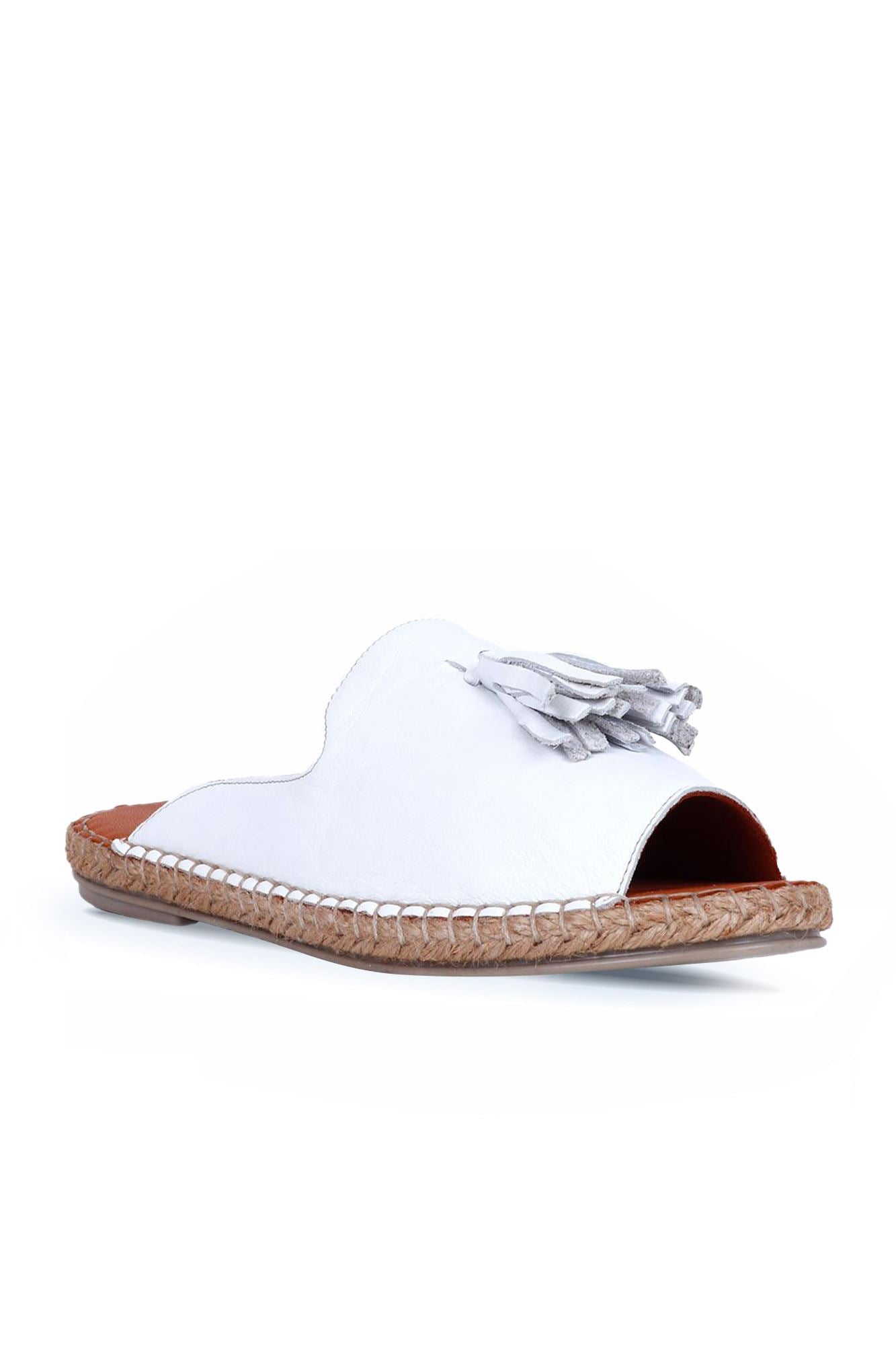 Bueno Women's Leather Espadrille Slipper