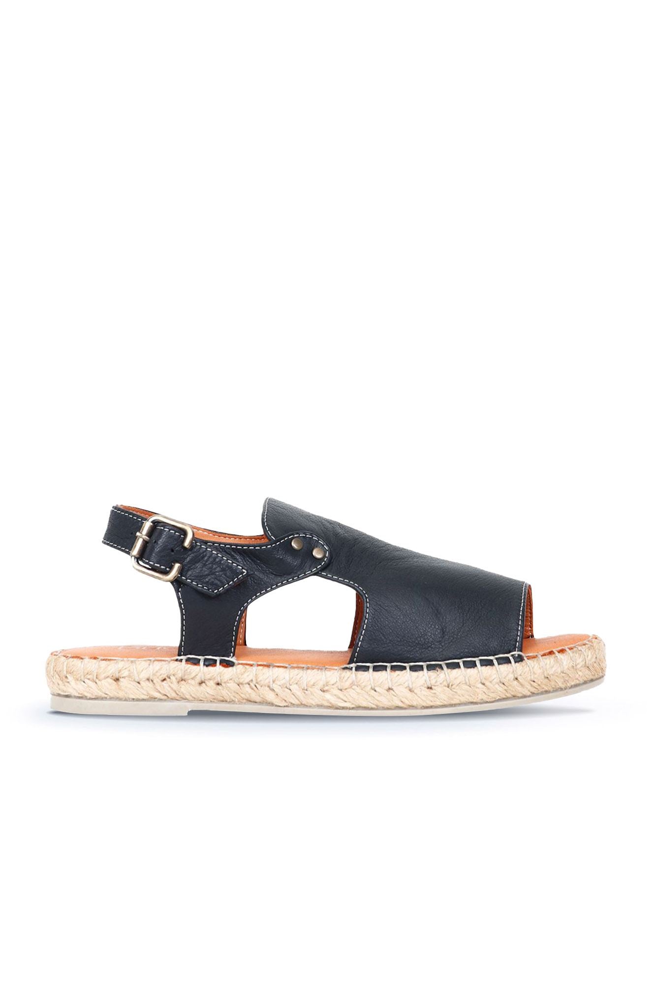 Bueno Women's Leather Espadrille Sandal