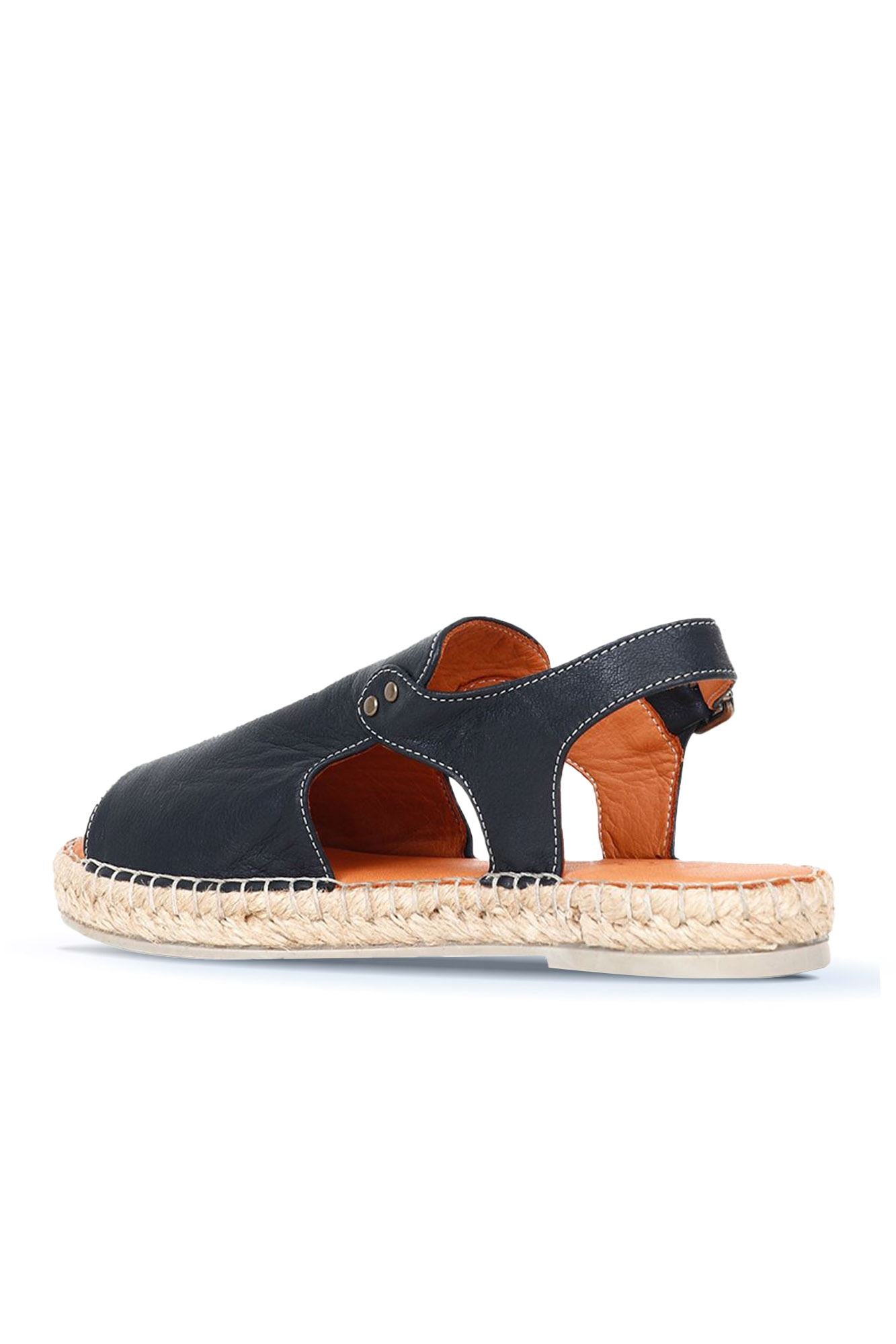 Bueno Women's Leather Espadrille Sandal