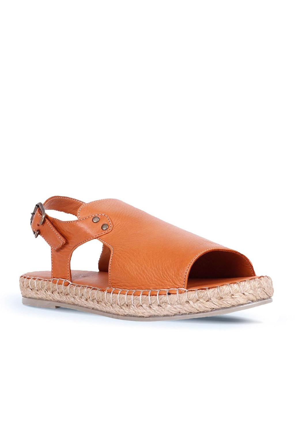 Bueno Women's Leather Espadrille Sandal