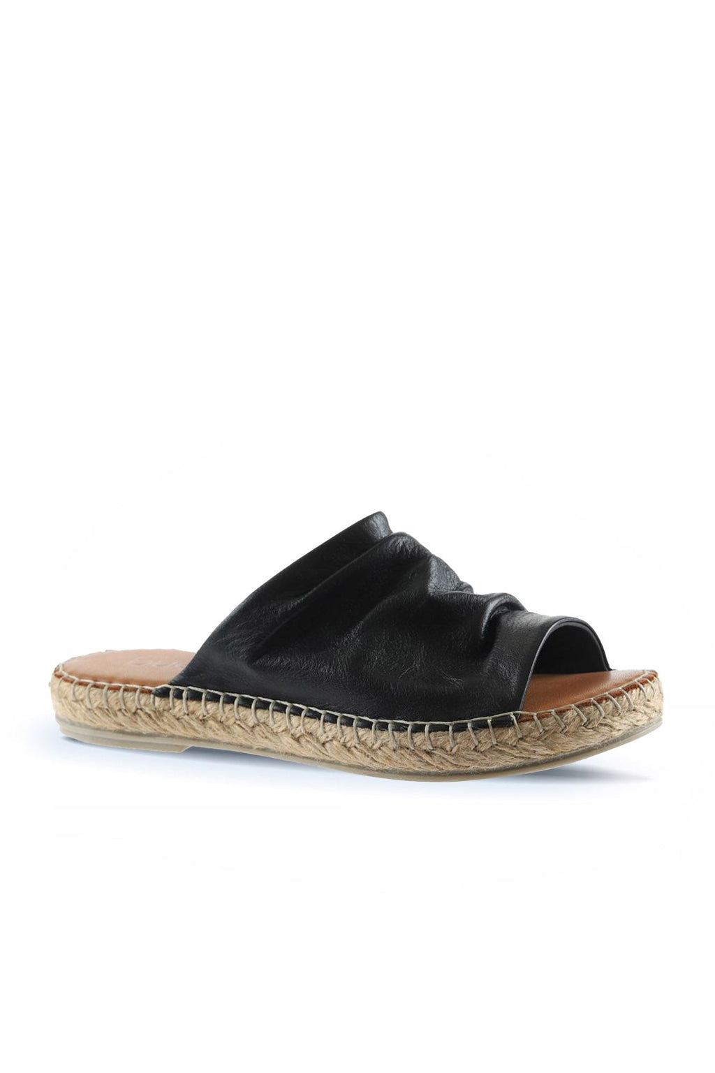 Bueno Women's Leather Espadrille Slipper