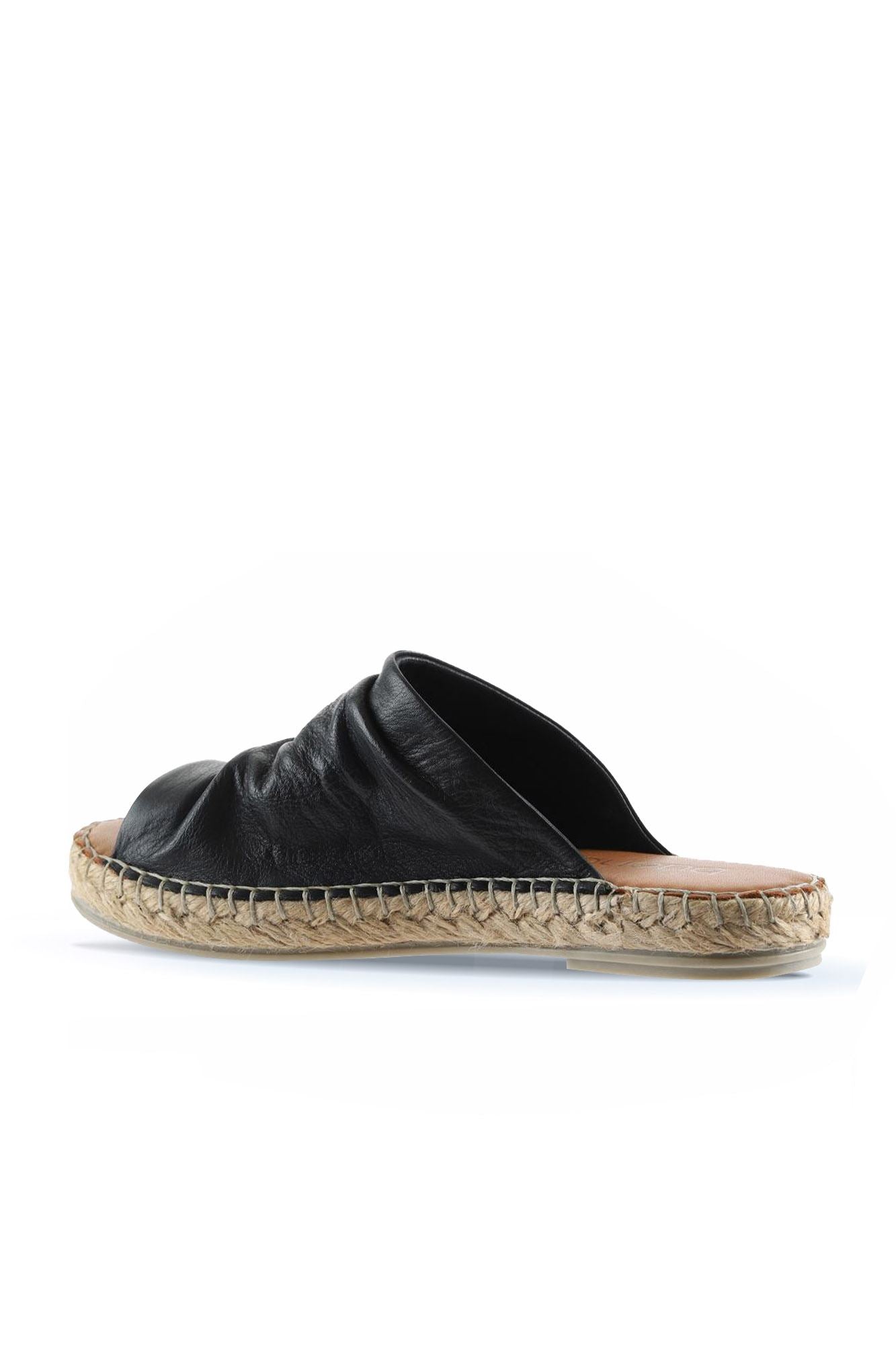 Bueno Women's Leather Espadrille Slipper