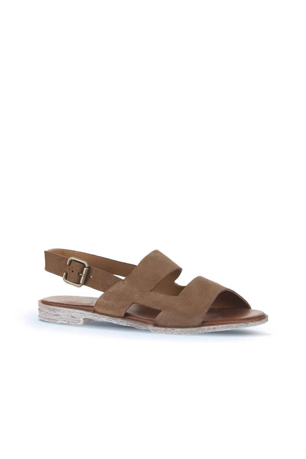 Bueno Women's Leather Flat Sandal