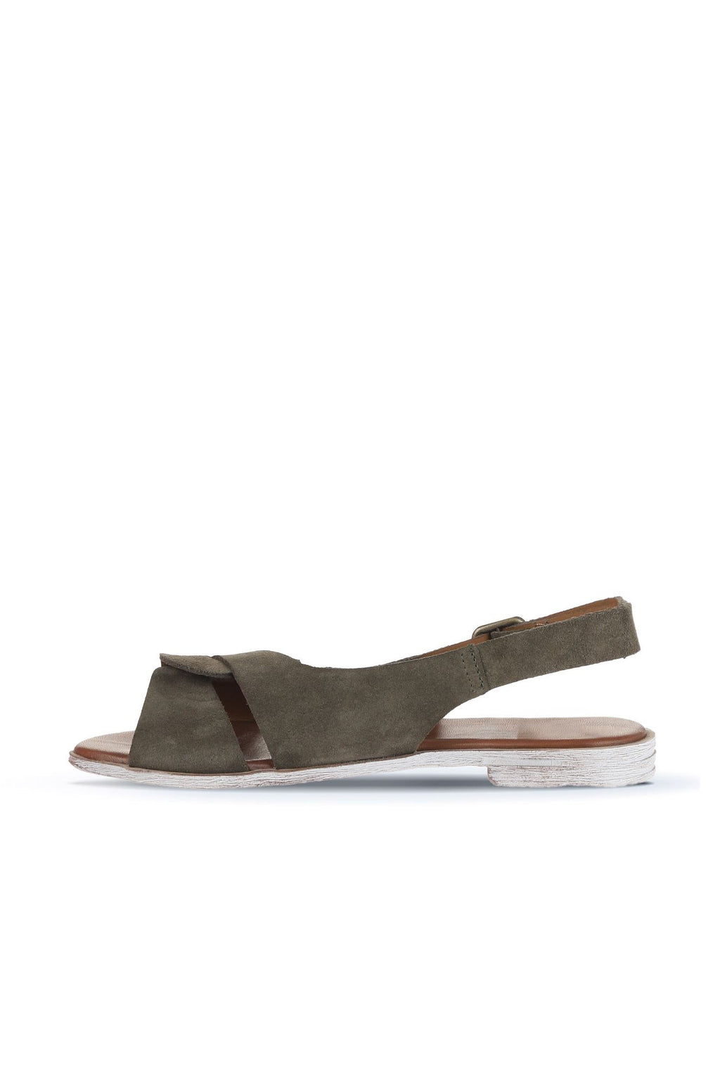 Bueno Women's Leather Flat Sandal