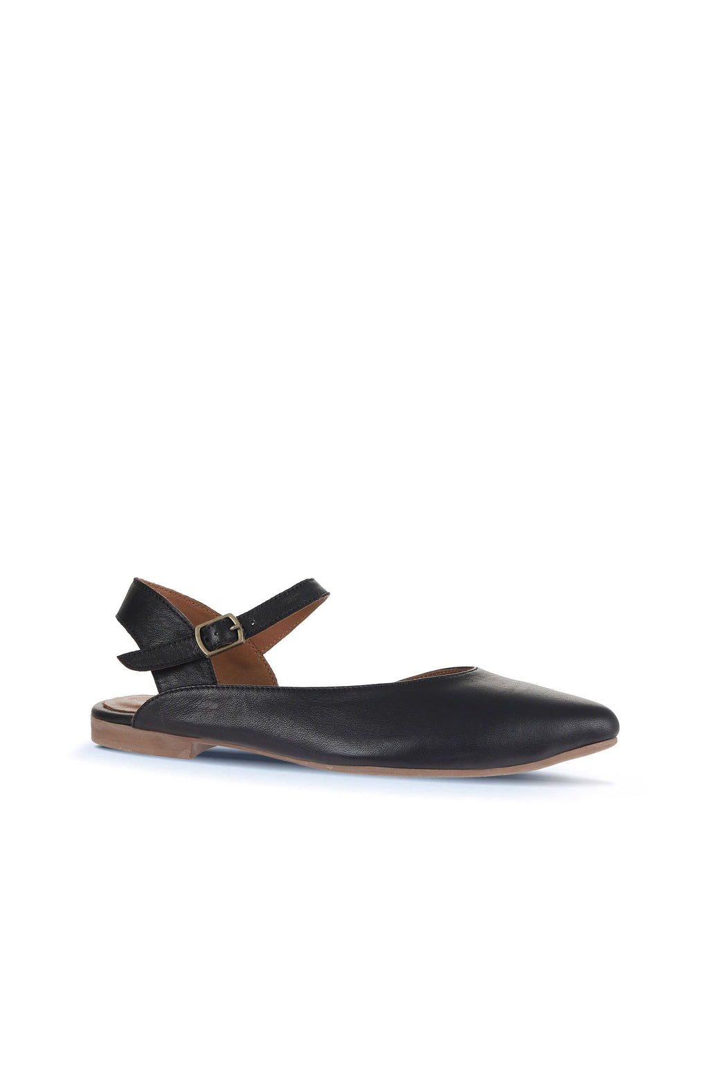 Bueno Women's Leather Flat Sandal