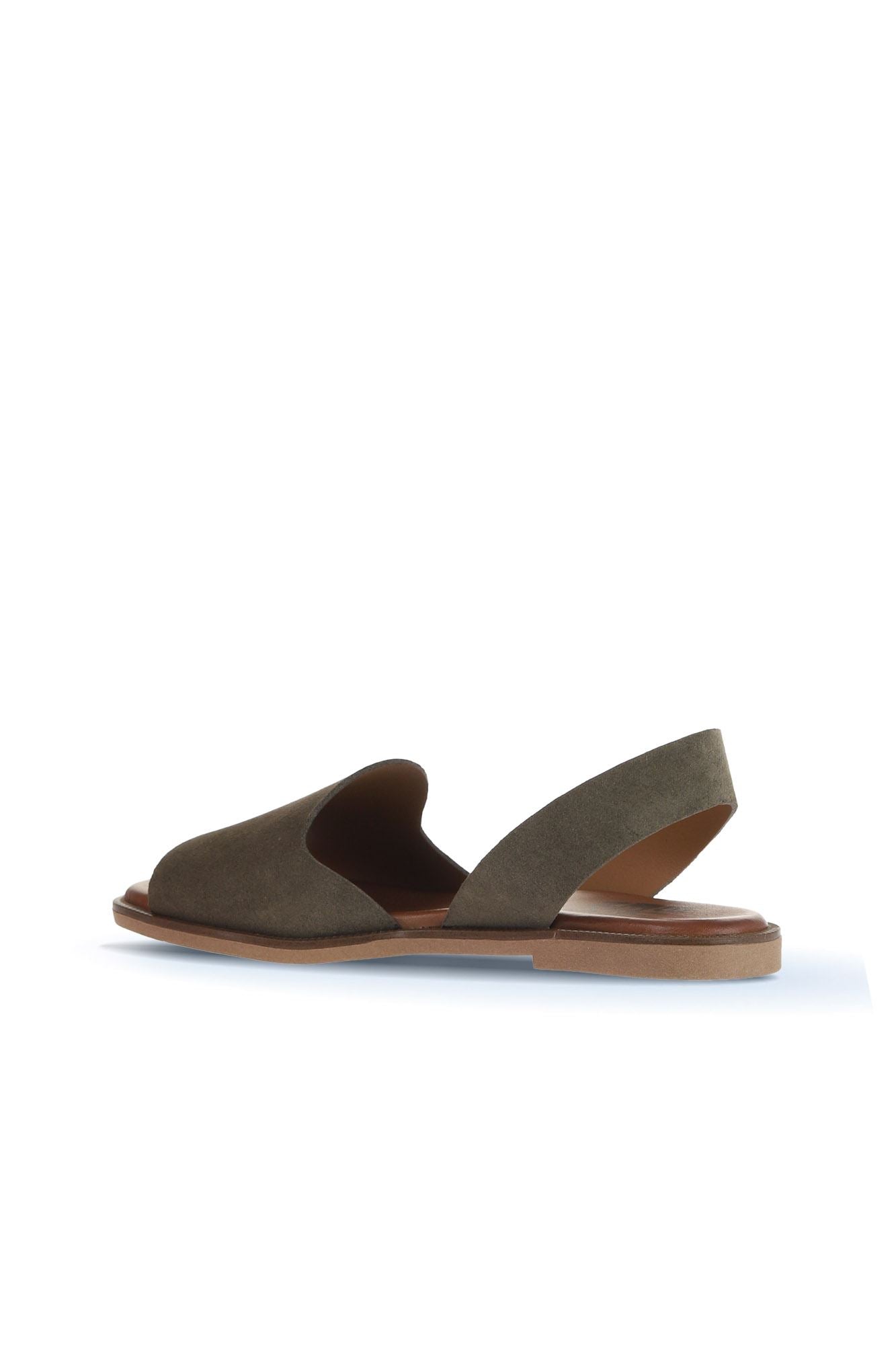 Bueno Women's Leather Flat Sandal