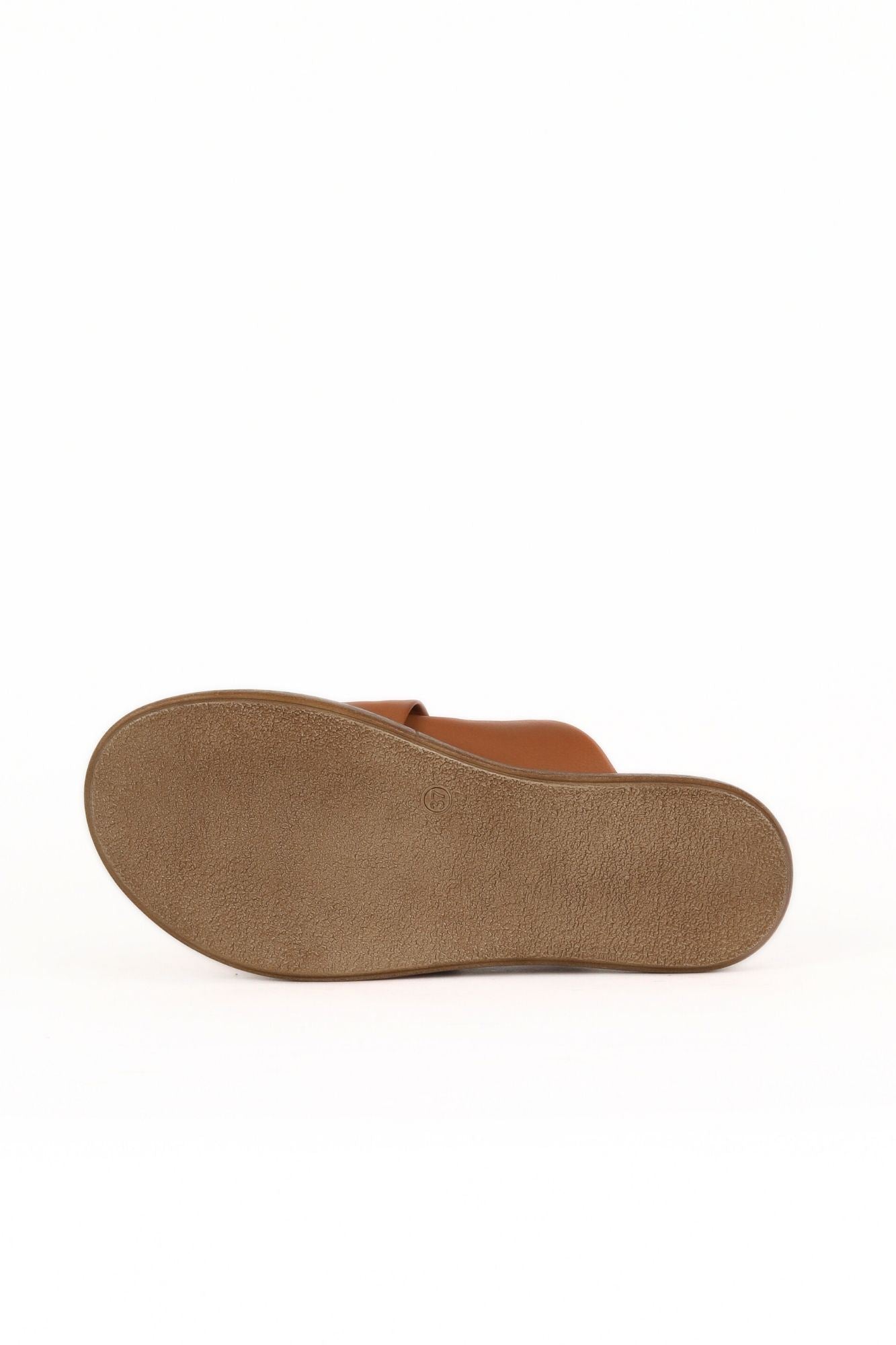 Bueno Women's Leather Flat Slipper