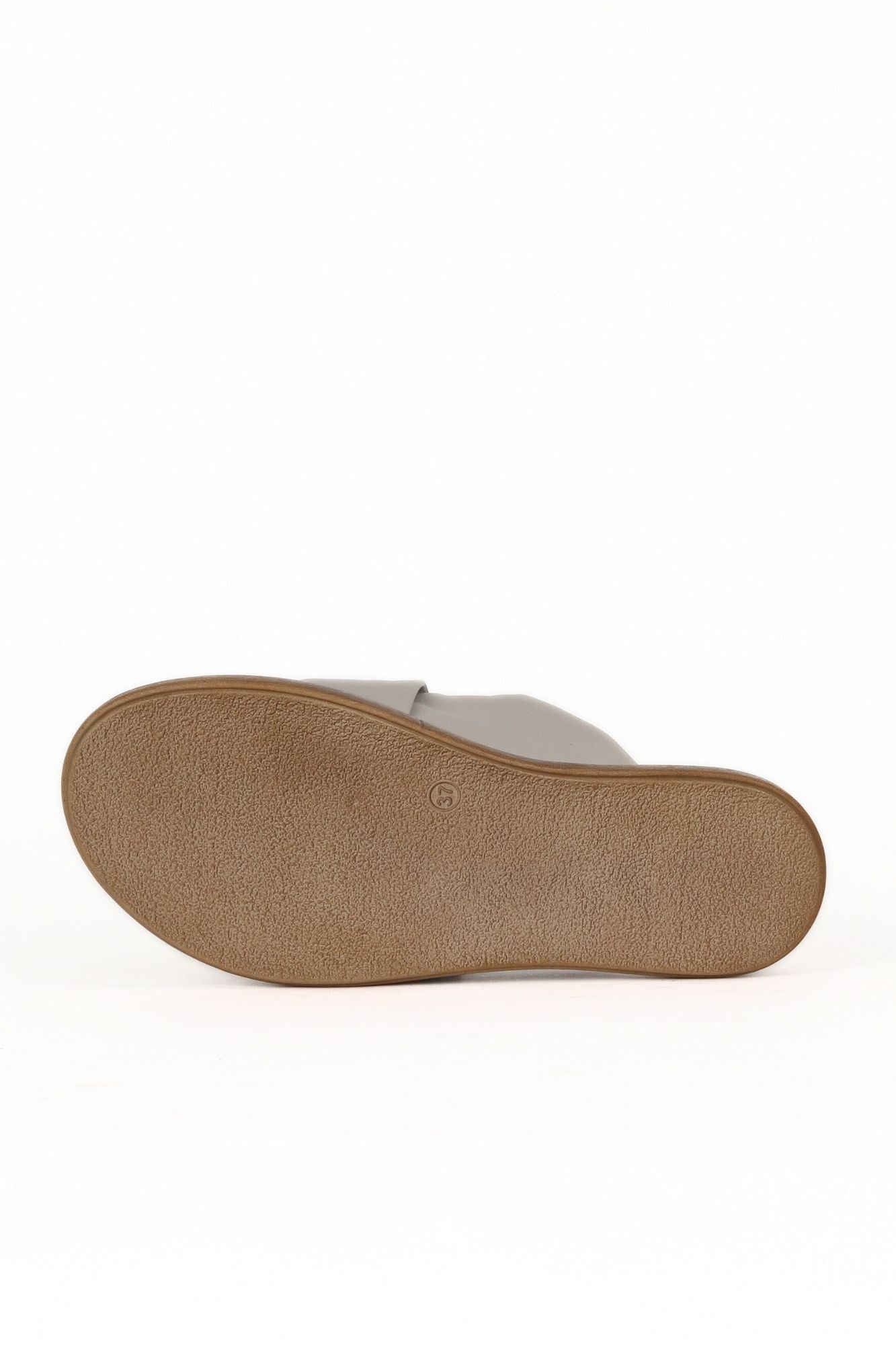 Bueno Women's Leather Flat Slipper