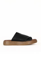 Bueno Women's Leather Flat Slipper