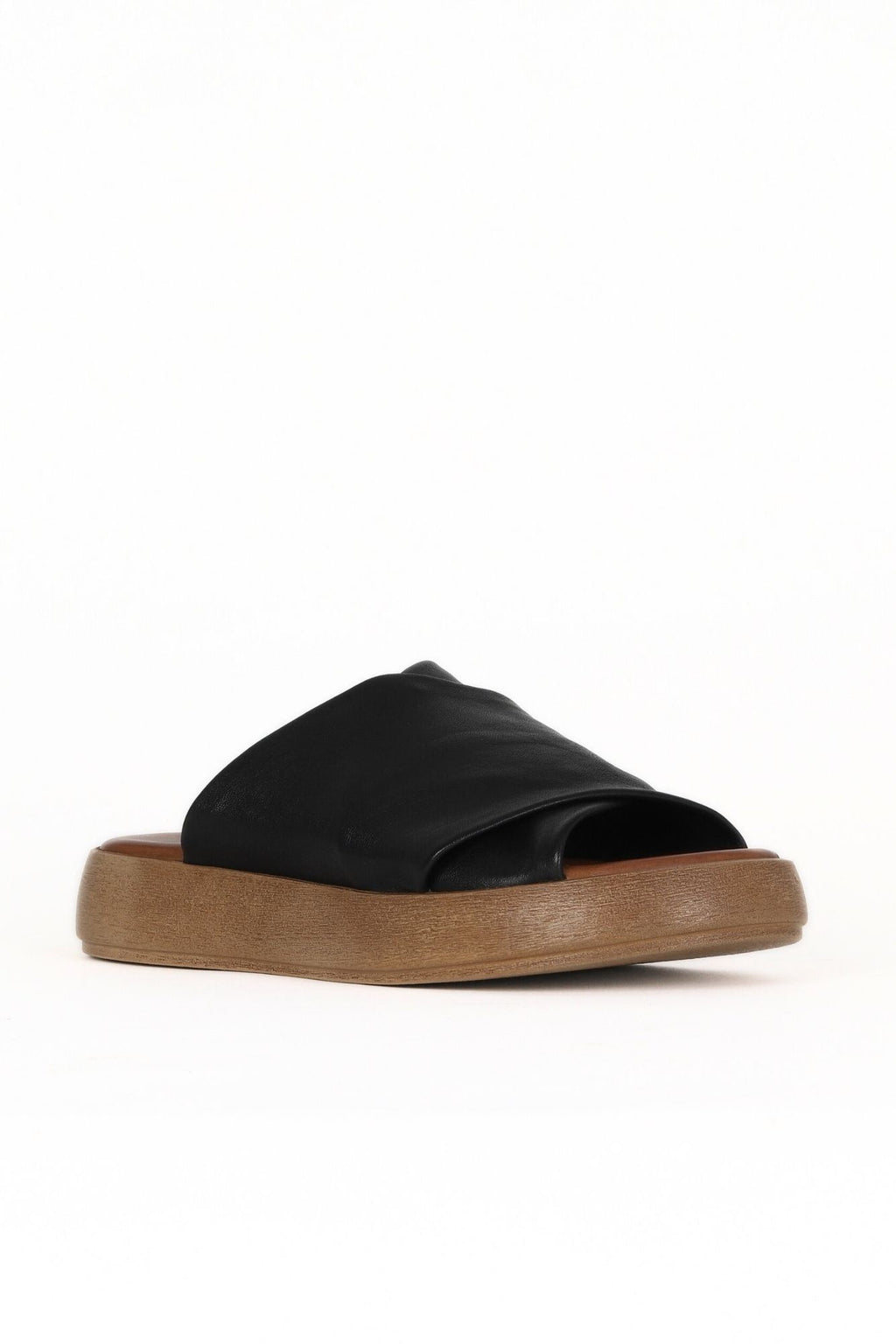 Bueno Women's Leather Flat Slipper