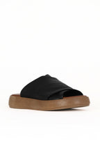 Bueno Women's Leather Flat Slipper