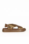 Bueno Women's Leather Flat Sandal