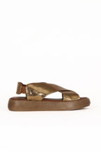 Bueno Women's Leather Flat Sandal