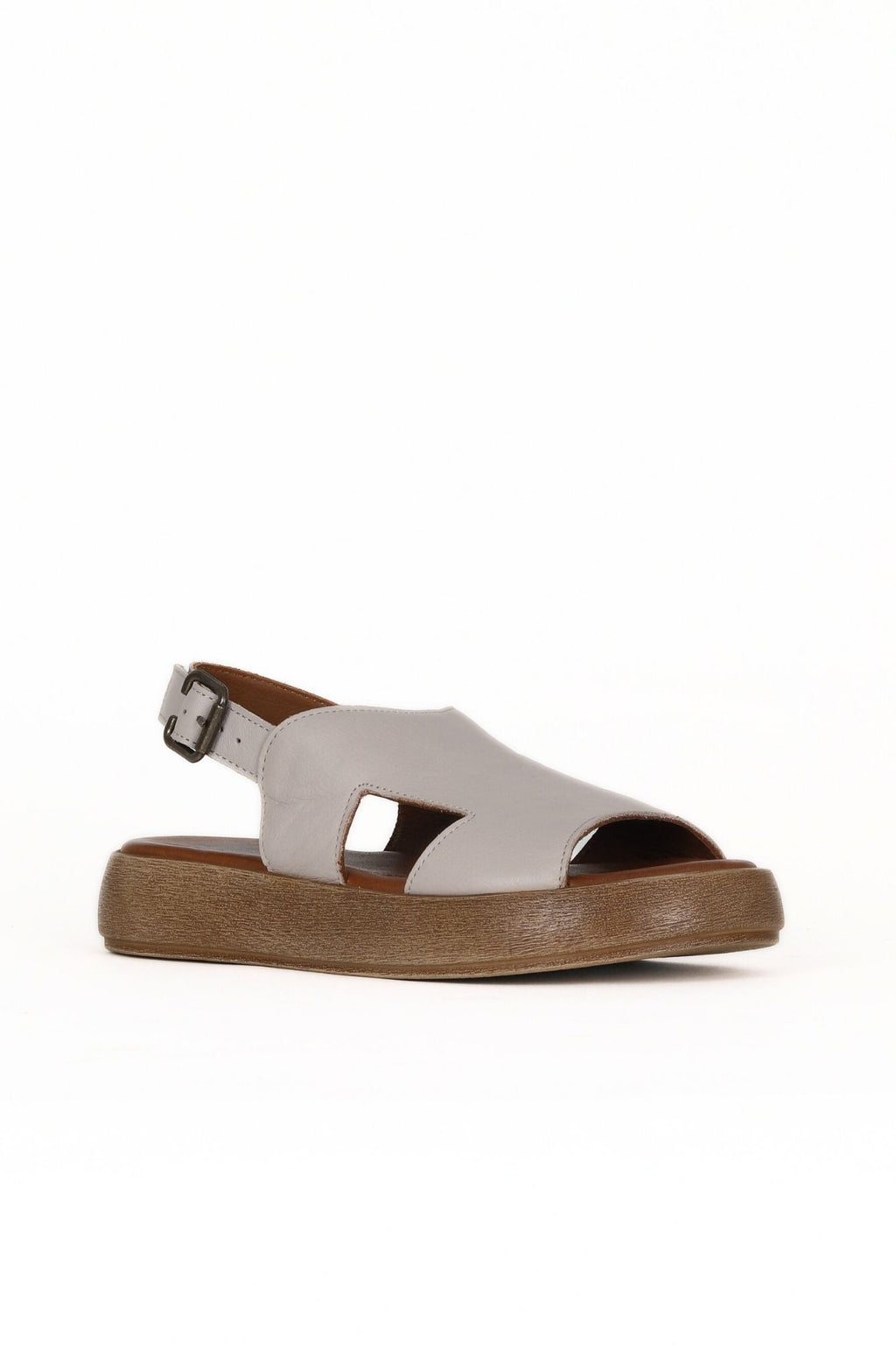 Bueno Women's Leather Flat Sandal
