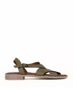 Bueno Women's Leather Flat Sandal