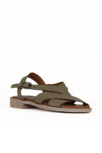 Bueno Women's Leather Flat Sandal
