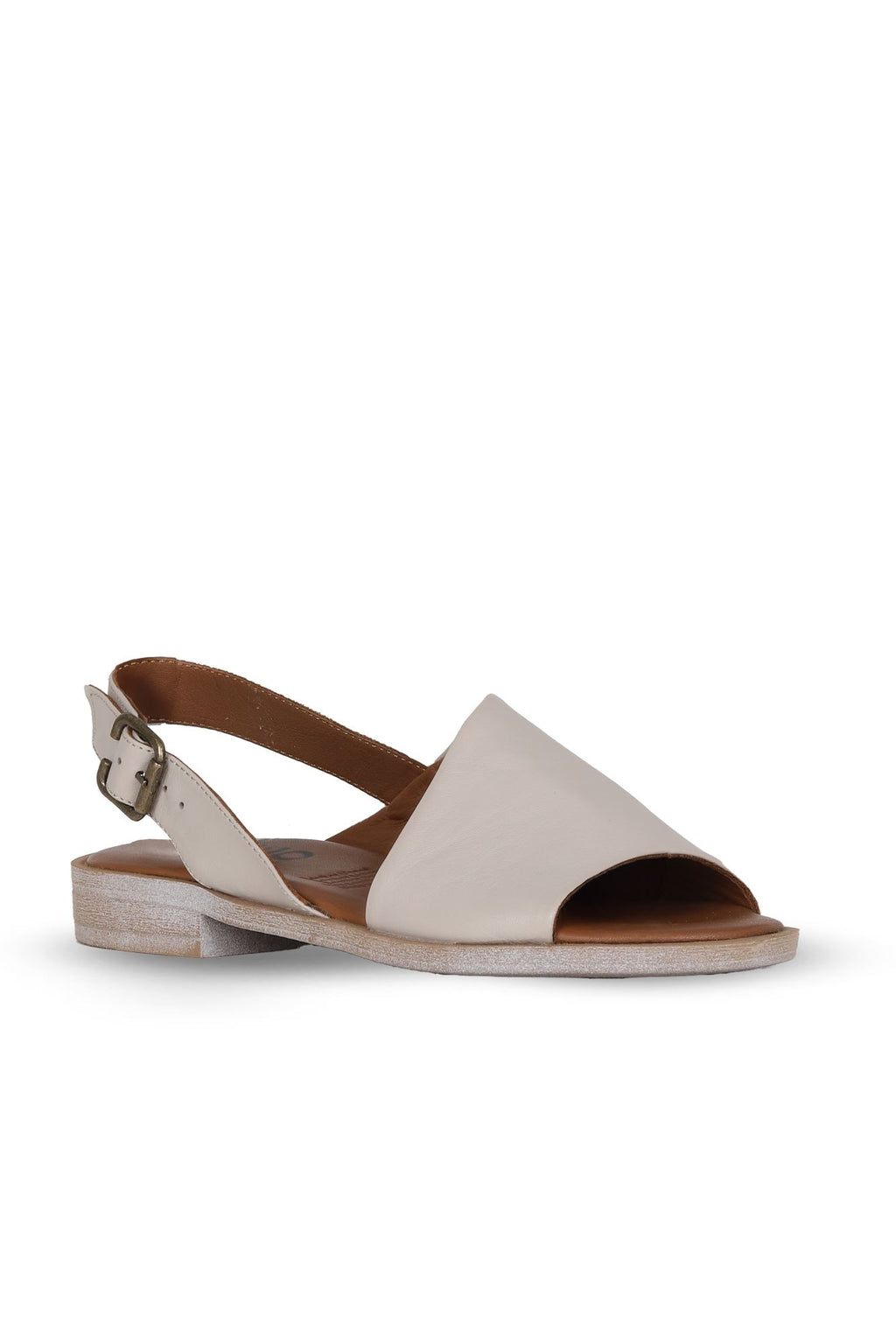 Bueno Women's Leather Flat Sandal