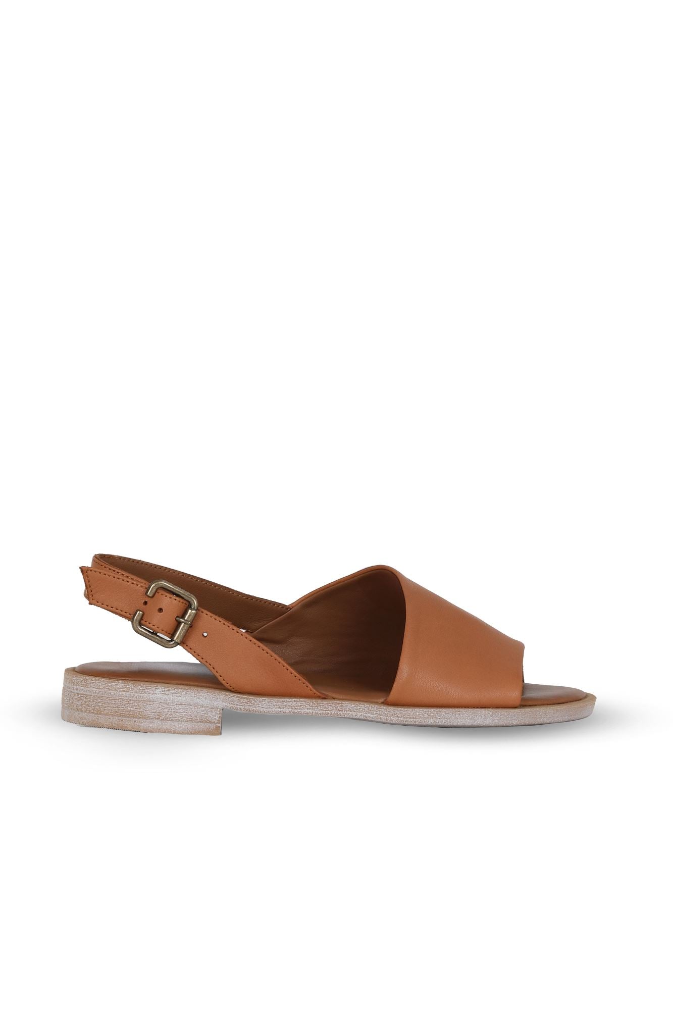 Bueno Women's Leather Flat Sandal