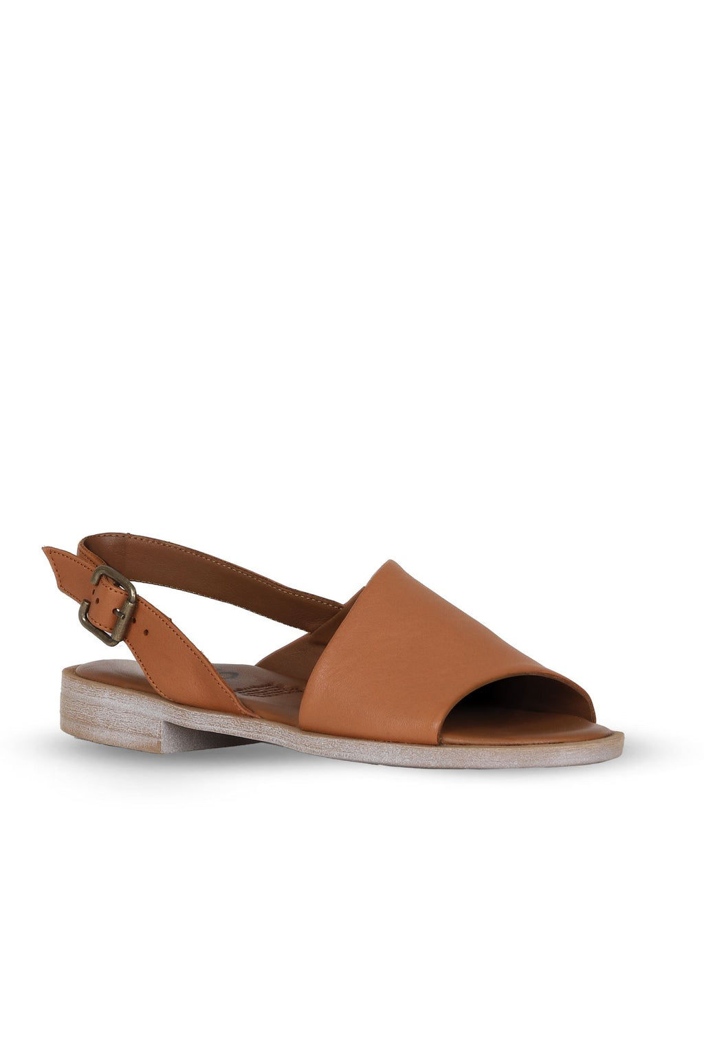 Bueno Women's Leather Flat Sandal