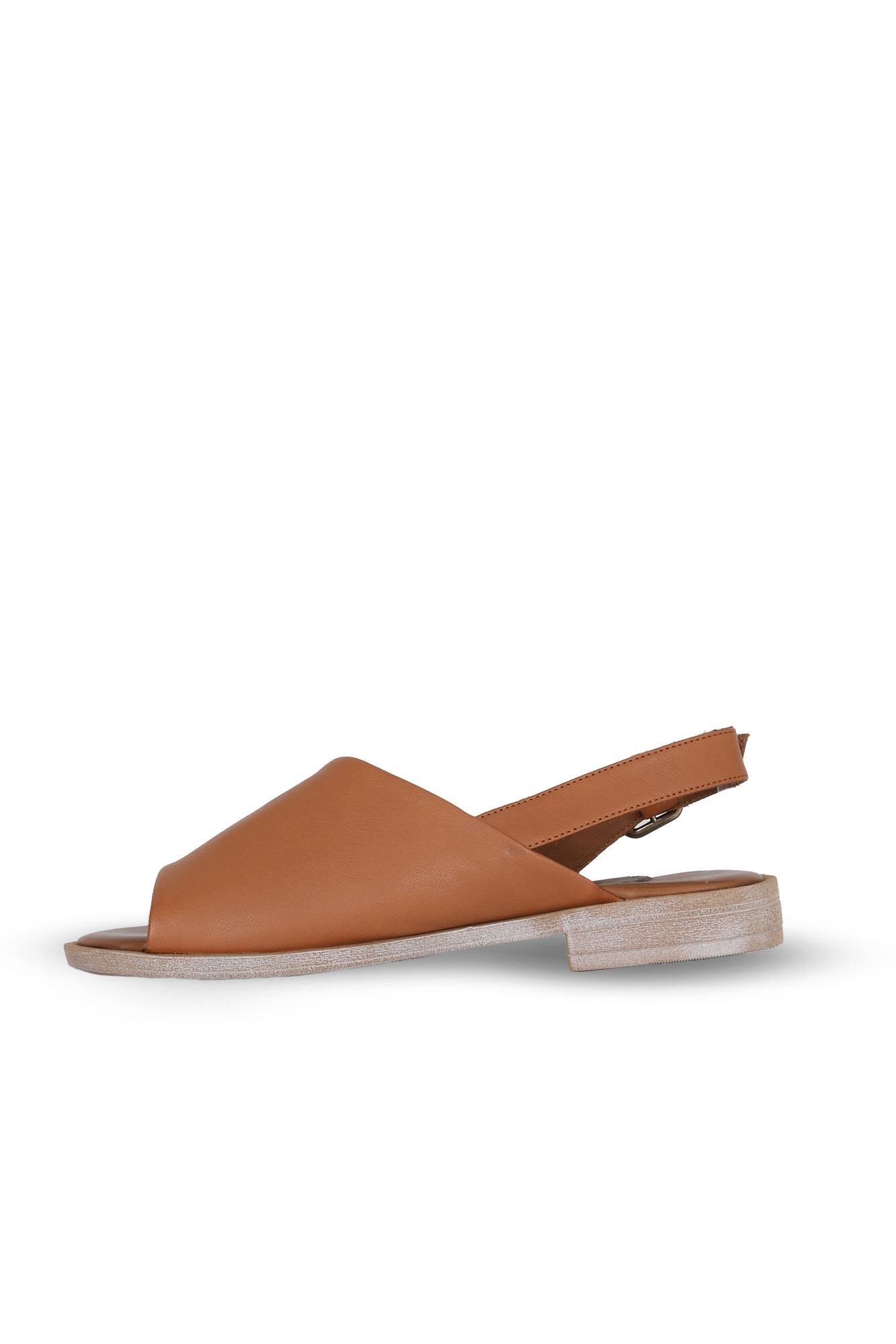 Bueno Women's Leather Flat Sandal