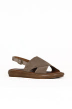 Bueno Women's Leather Flat Sandal
