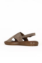 Bueno Women's Leather Flat Sandal