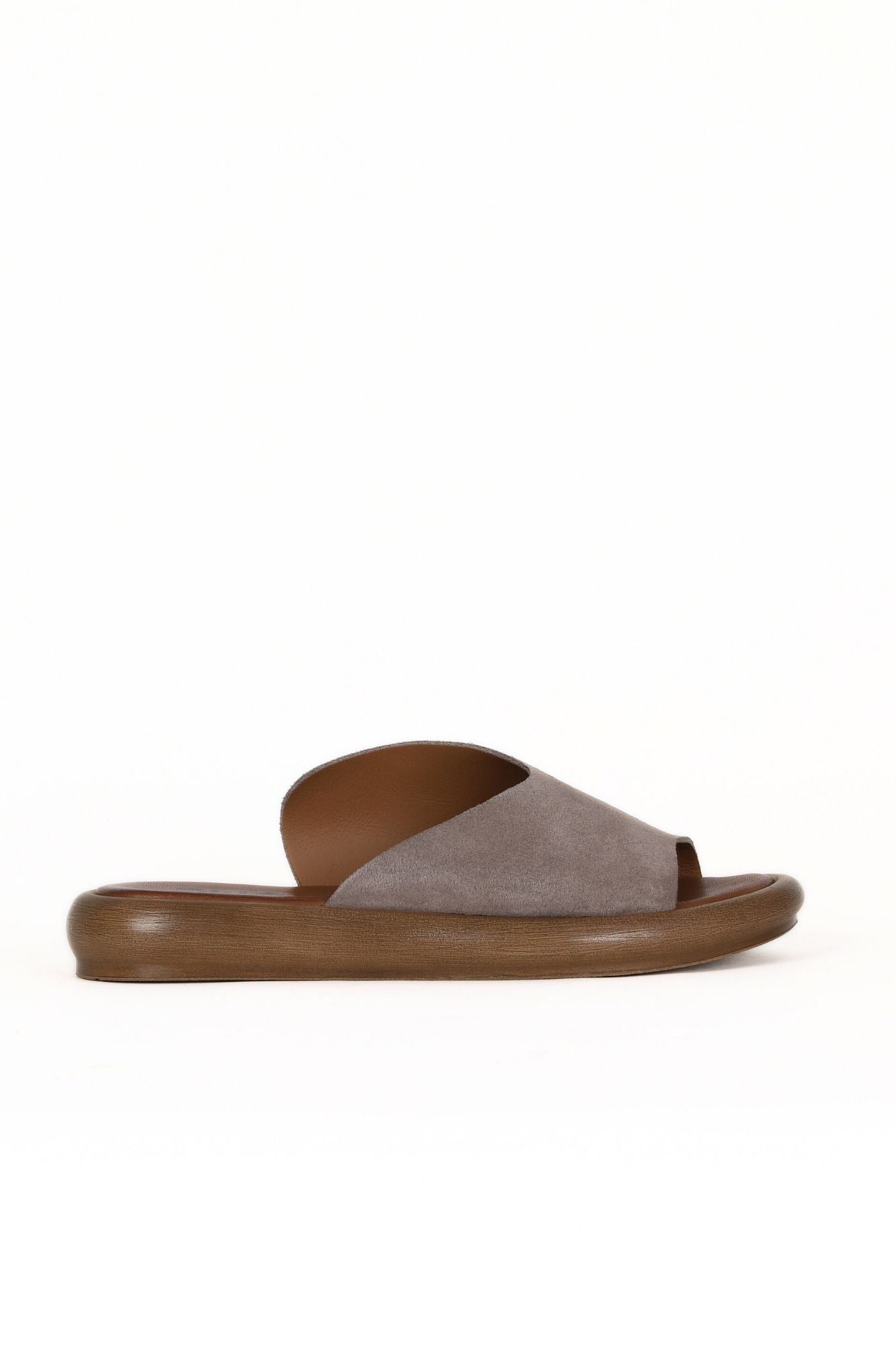 Bueno Women's Leather Flat Slipper